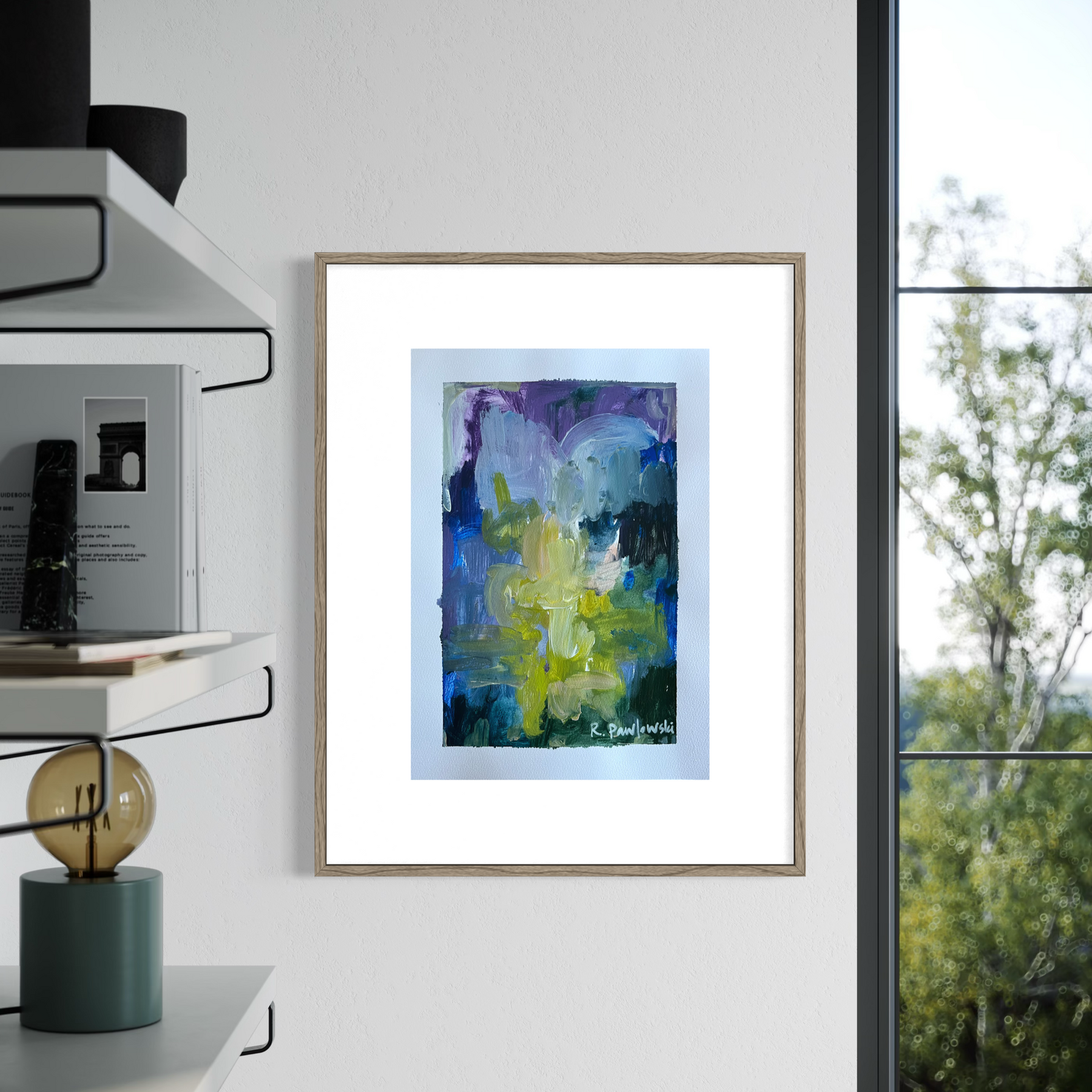 “Imagine” A4 Original Abstract on Paper