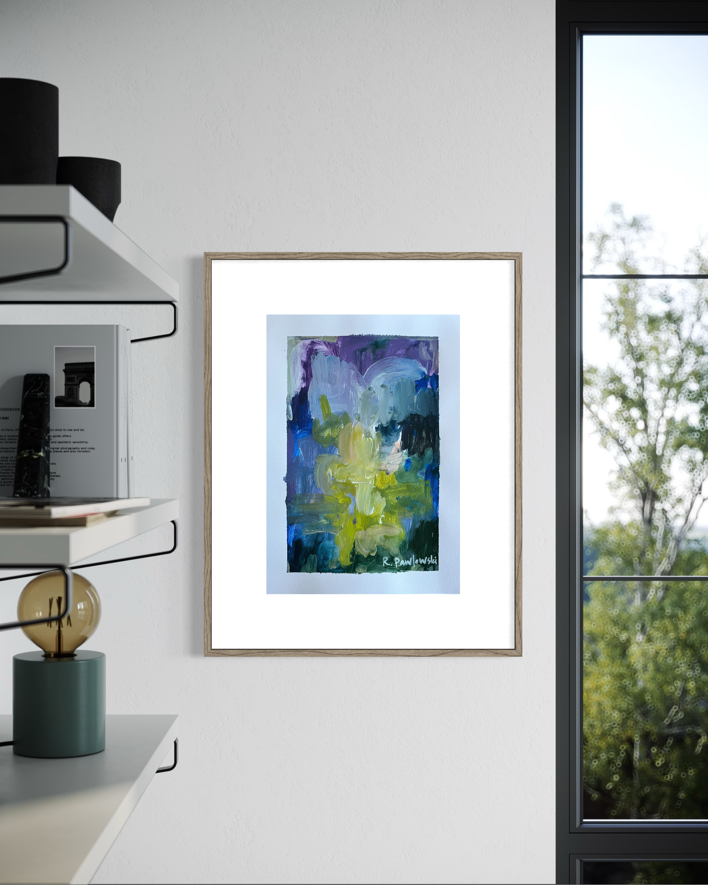 “Imagine” A4 Original Abstract on Paper