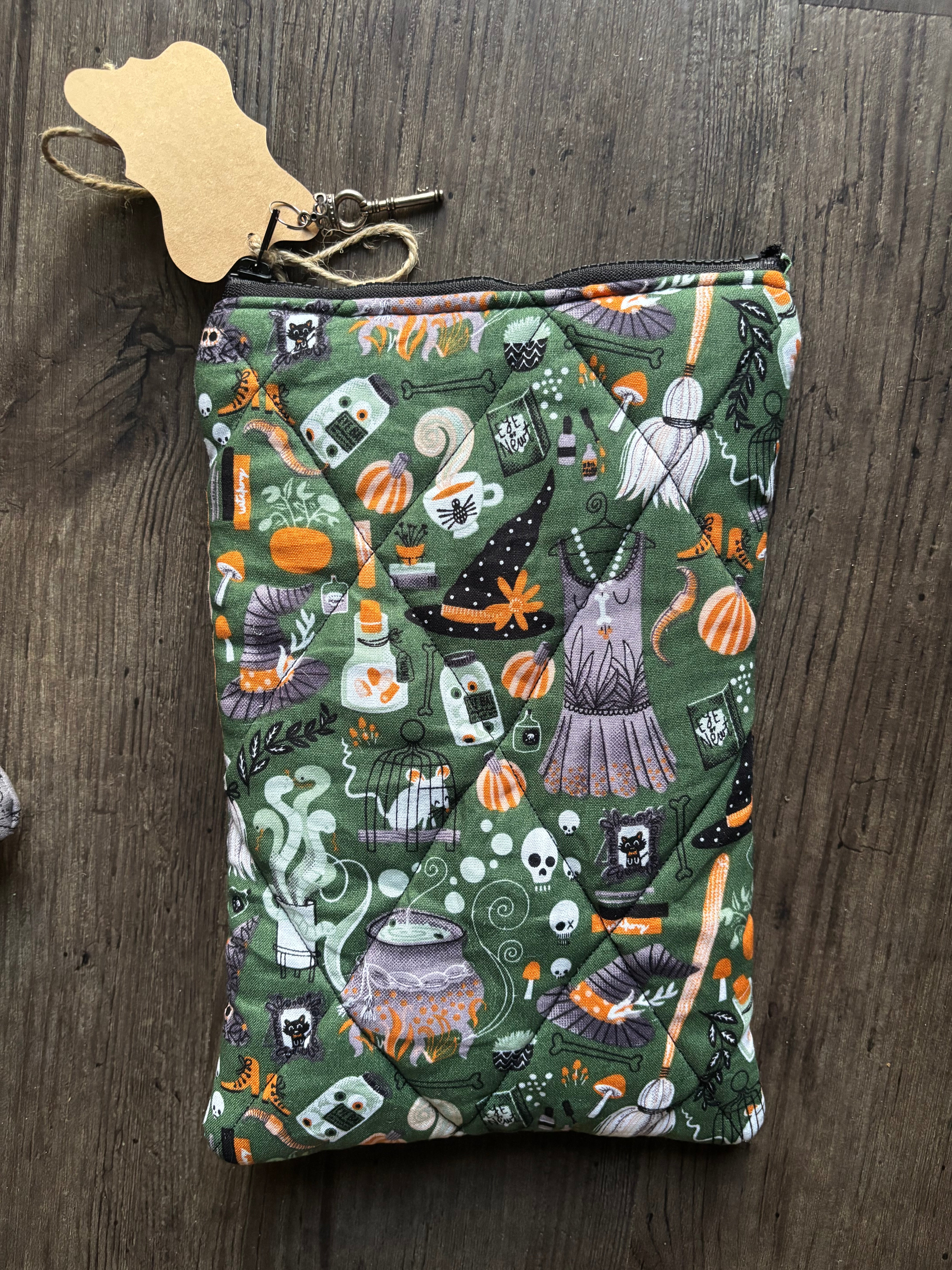 The Forest Witch Padded Zippy Bag