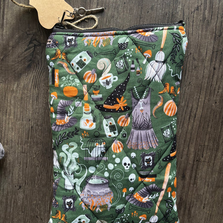 The Forest Witch Padded Zippy Bag