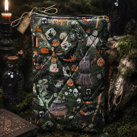 The Forest Witch Padded Zippy Bag