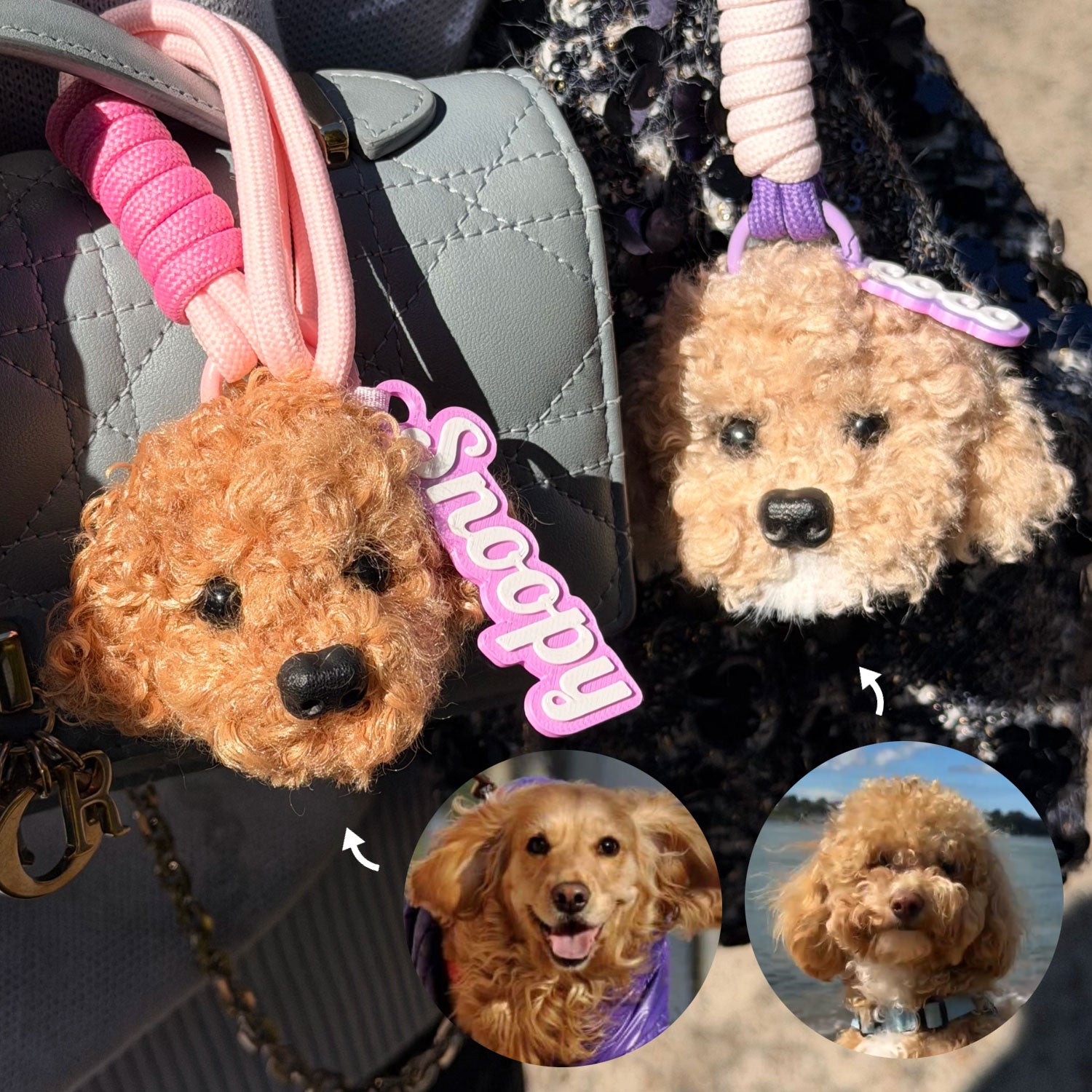 Custom Dog Plush from Photo, Poseable Art Doll, Pet Memorial Keepsake - Handmade Soft Sculpture, Personalised Plushie Ornament