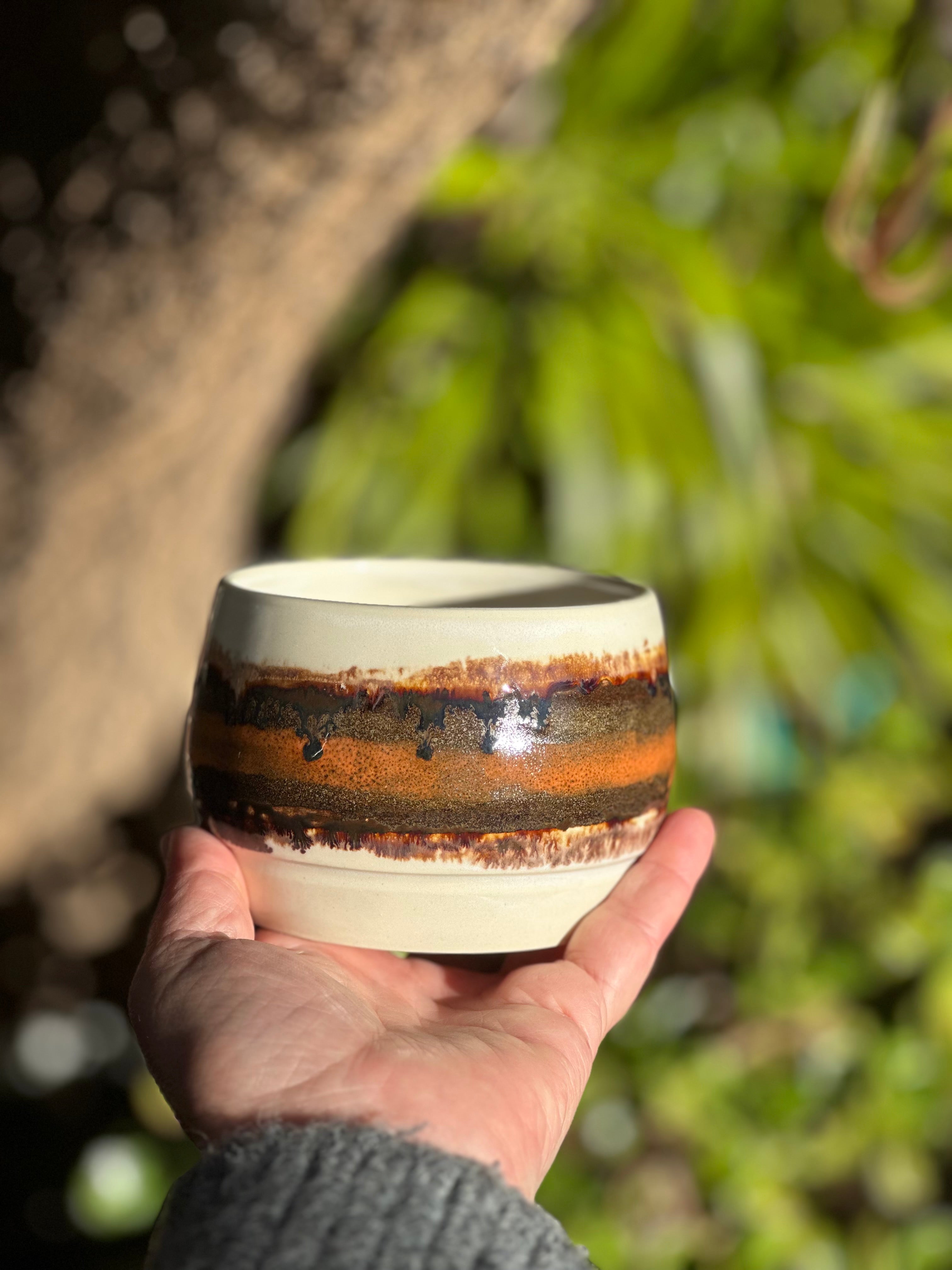 Large Tumbler | Handmade Ceramic Tableware | Burnt Horizon