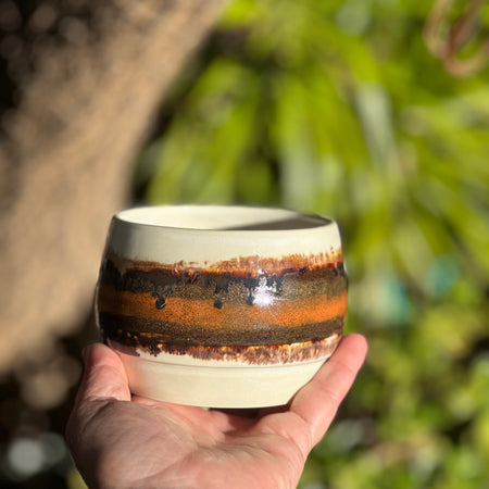 Large Tumbler | Handmade Ceramic Tableware | Burnt Horizon