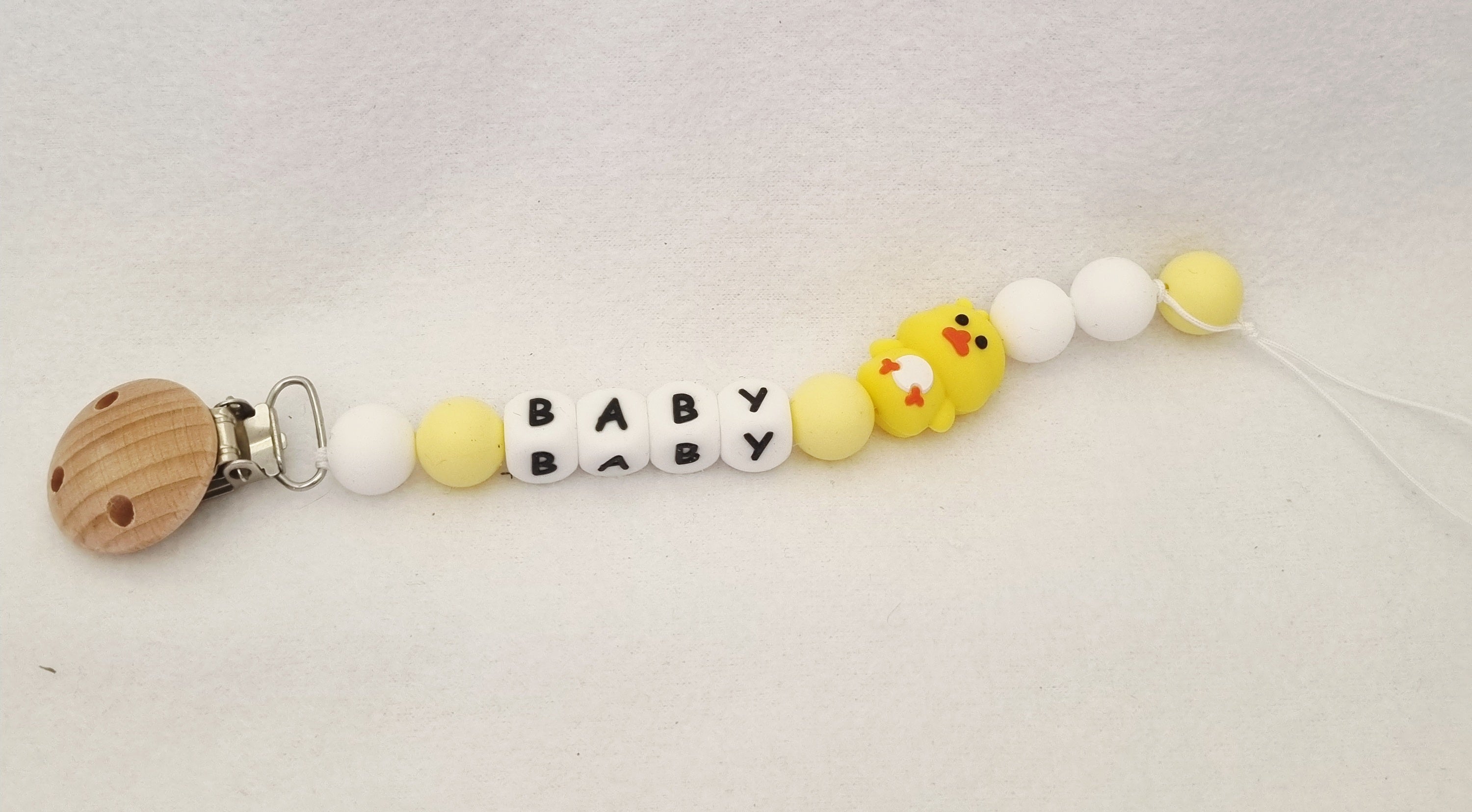 Handmade – Little Yellow Chicken - 4-piece Baby Shower set - BB004