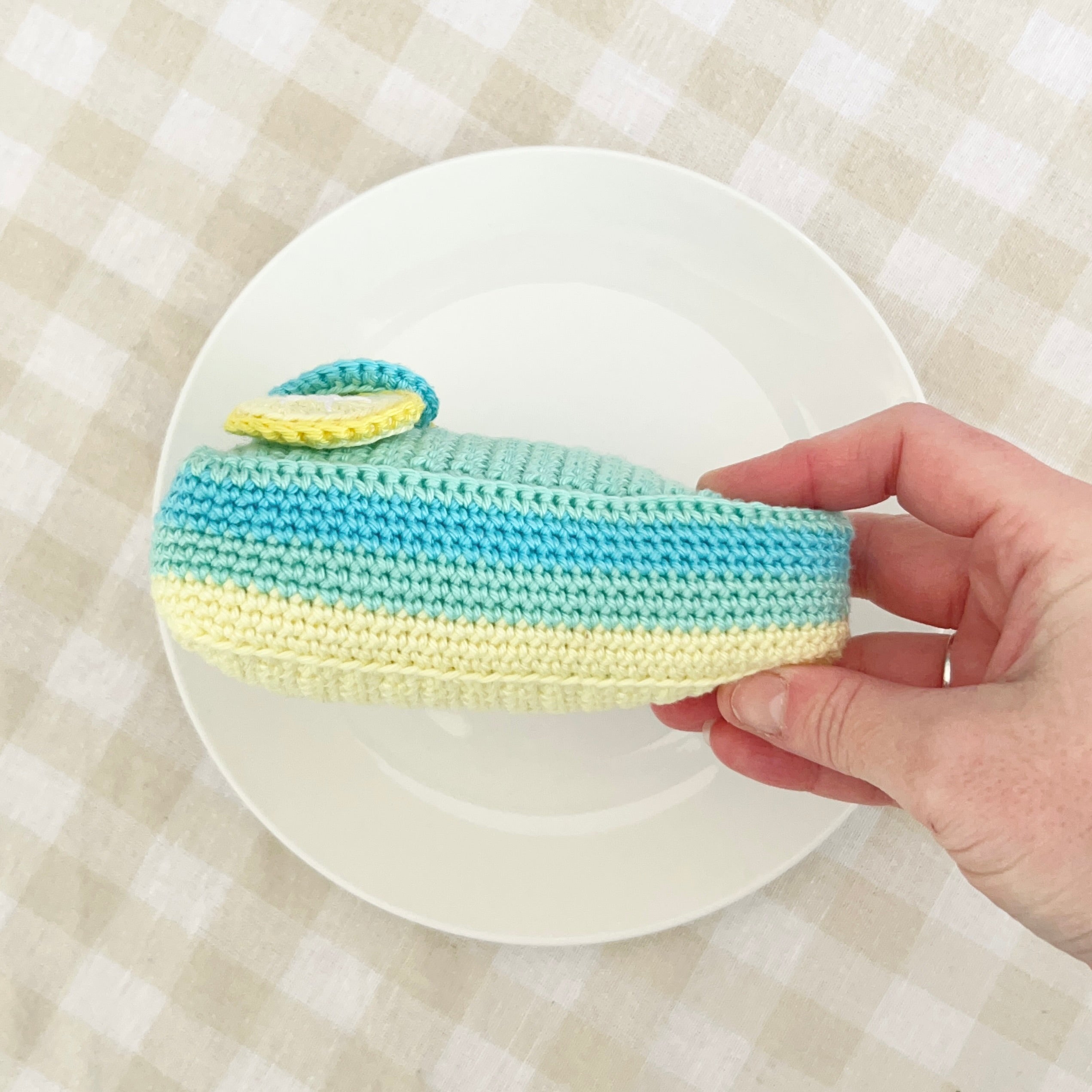 Crochet Cake Slice | Aussie Bakery Collection | Various Flavours | Pretend Play Food | Made to Order