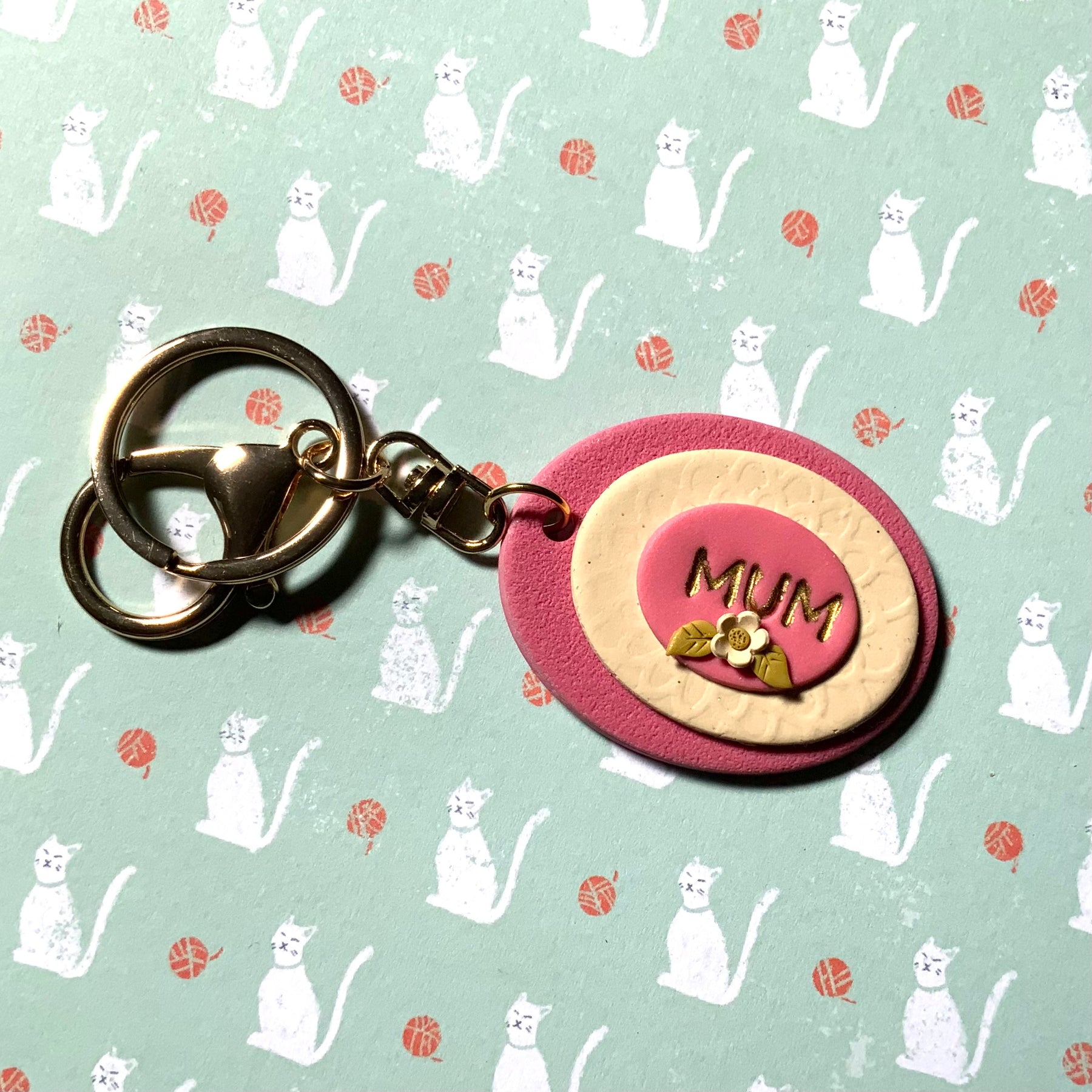 Not-So-Basic Basics | Keyrings For Her | Handmade Polymer Clay
