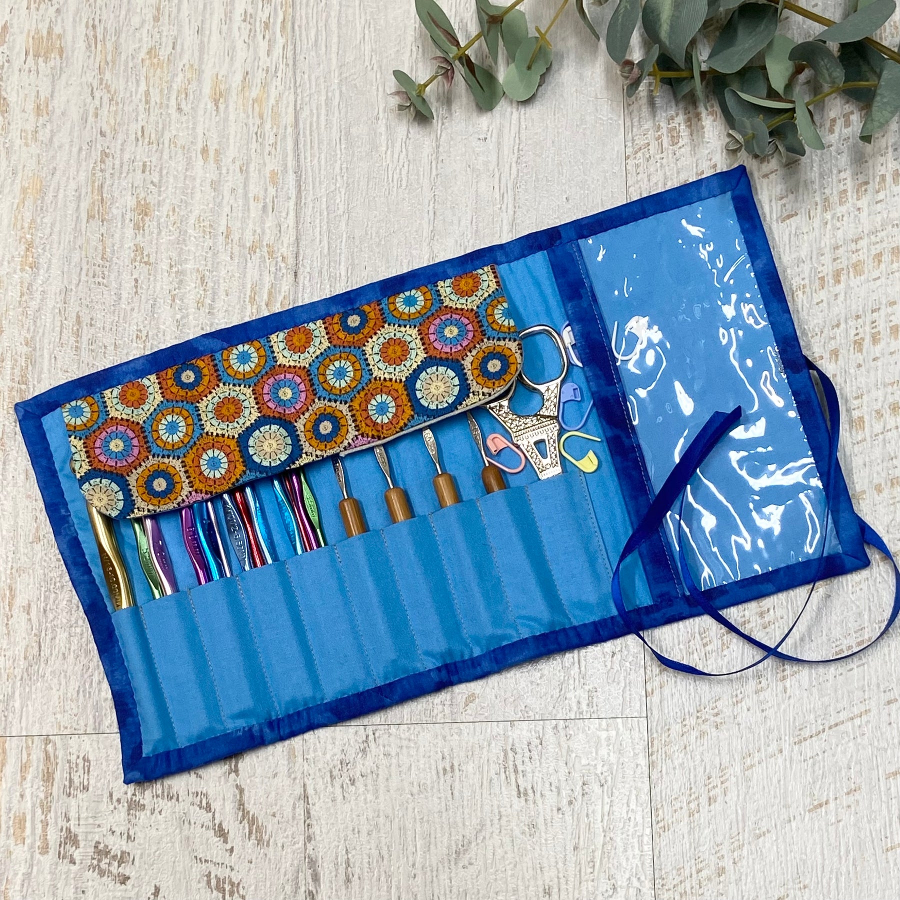 Handmade Crochet Hook Roll