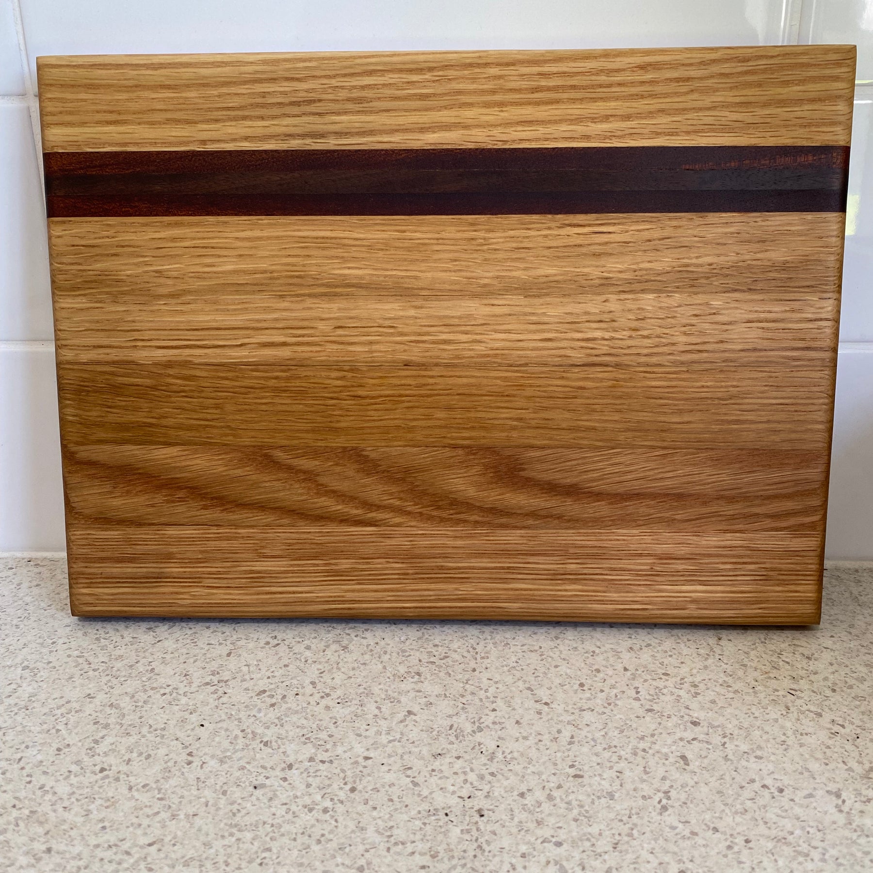 Handcrafted Walnut & Oak "Personal" Serving Board – The Perfect Morning Companion