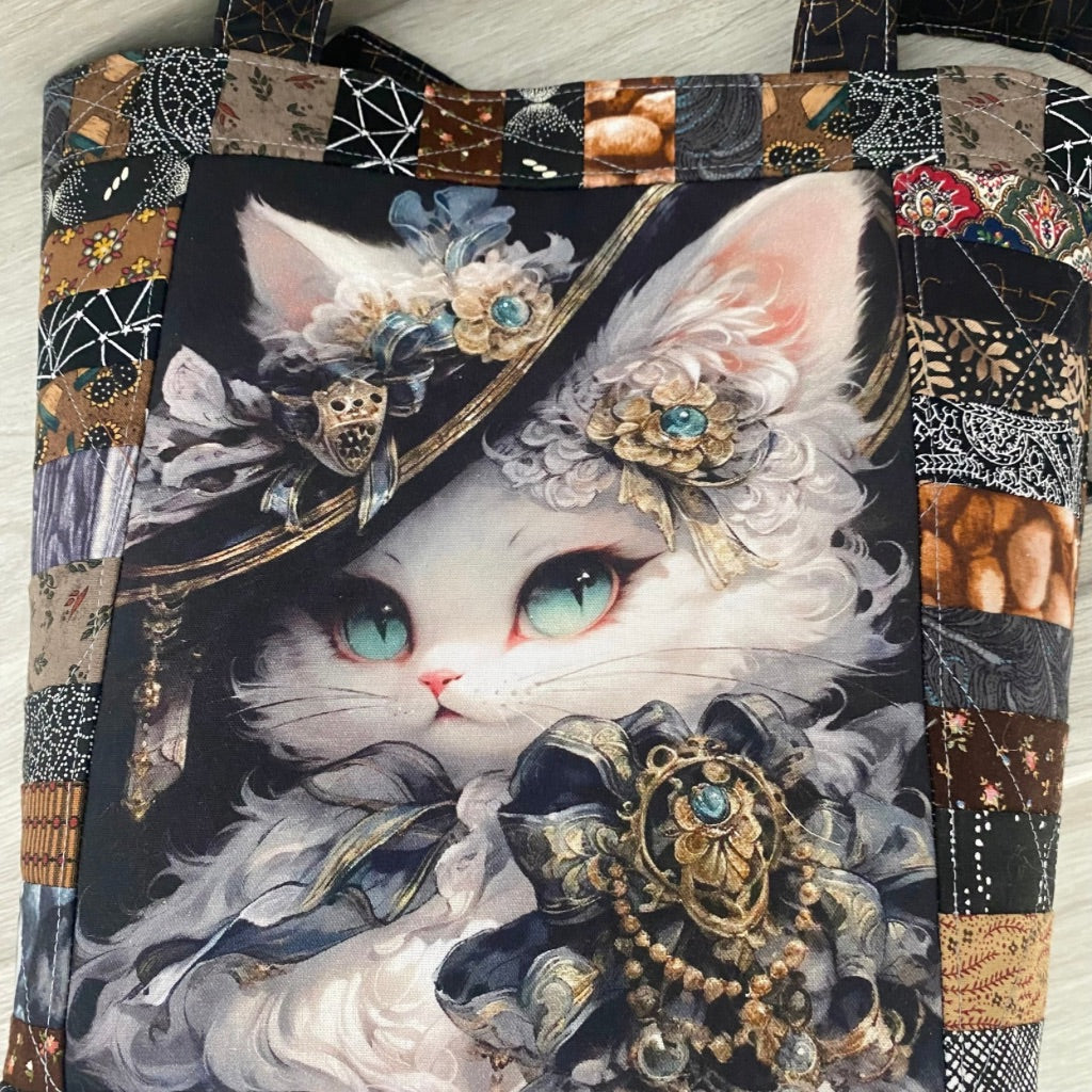 Aristocrat Cat tote bag