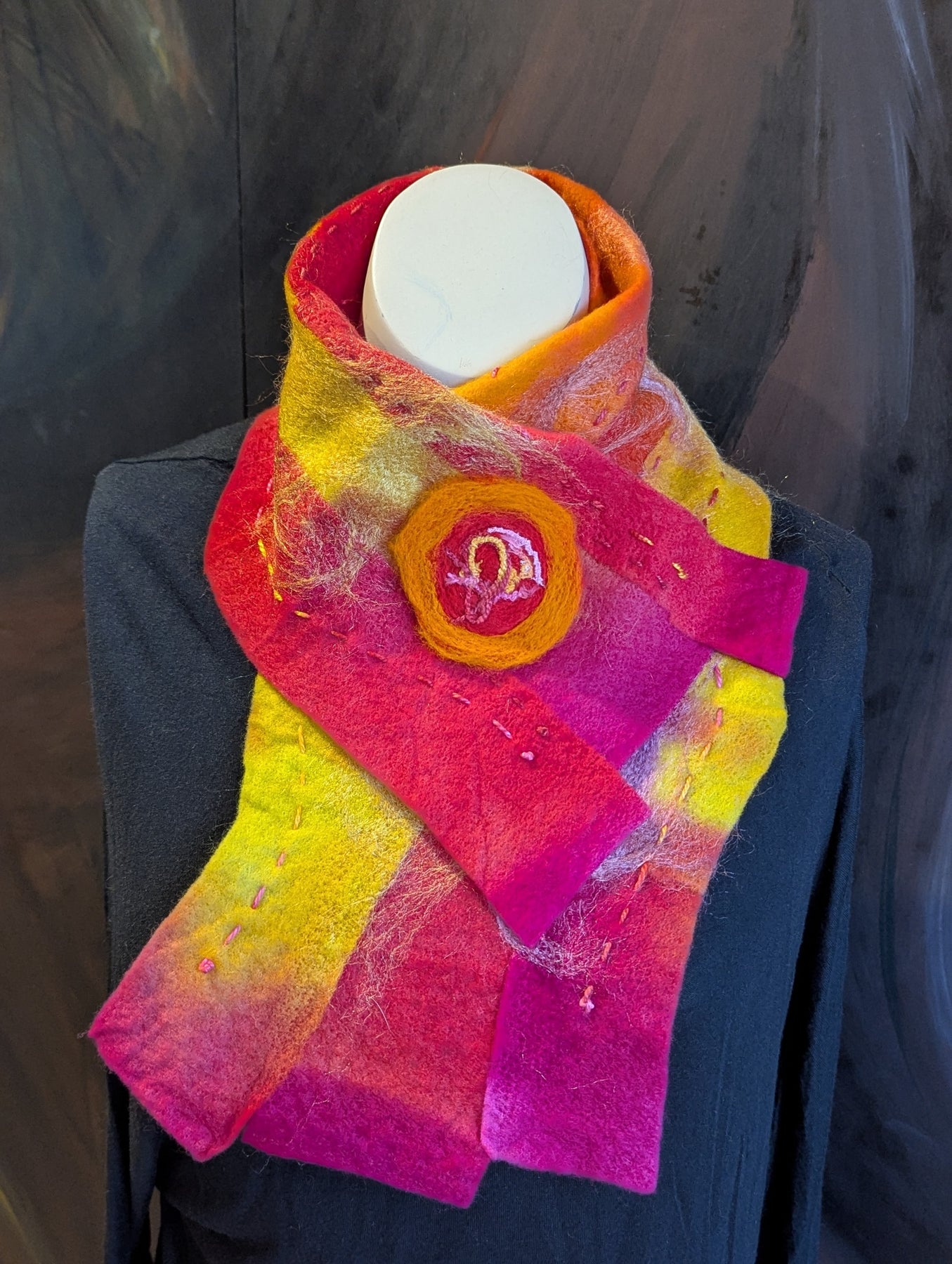 Merino Neck Warmer - Indian Summer