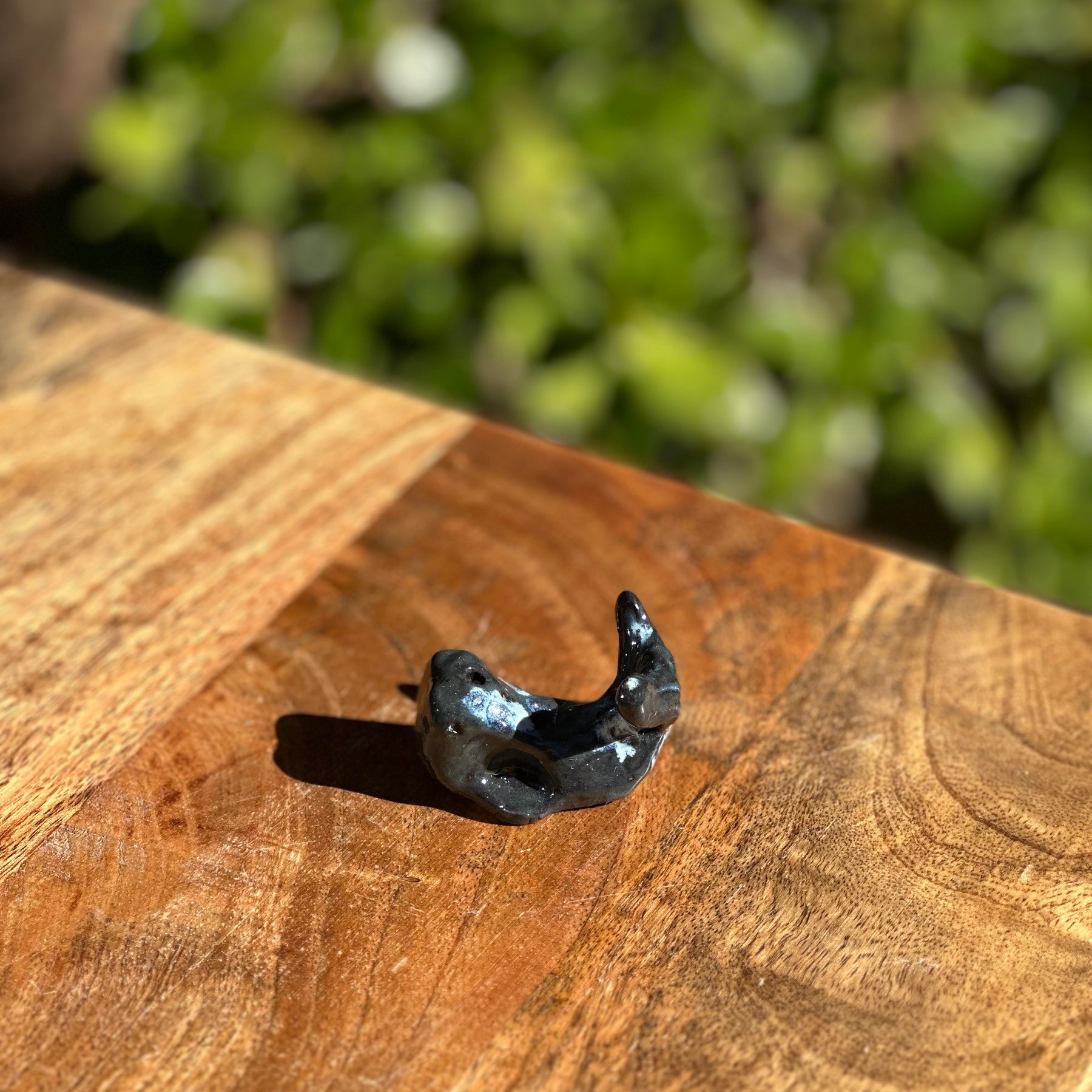 Whales | Handmade Porcelain Ornaments | Pair of Tails