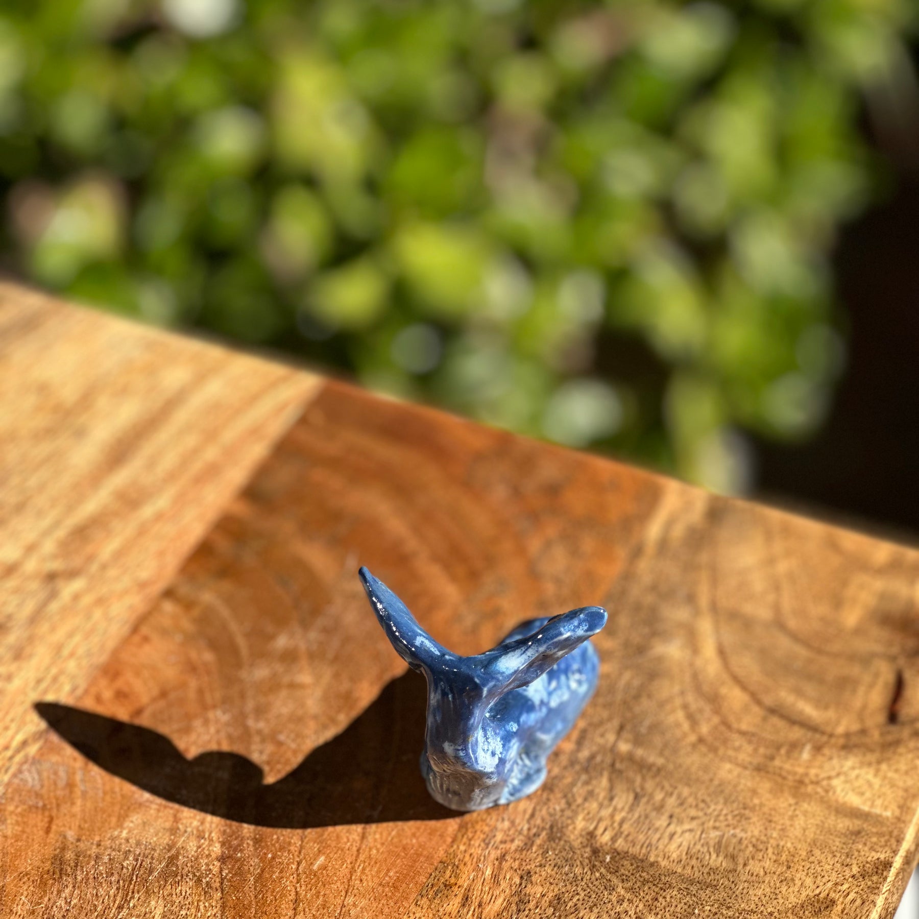Whales | Handmade Porcelain Ornaments | Pair of Tails