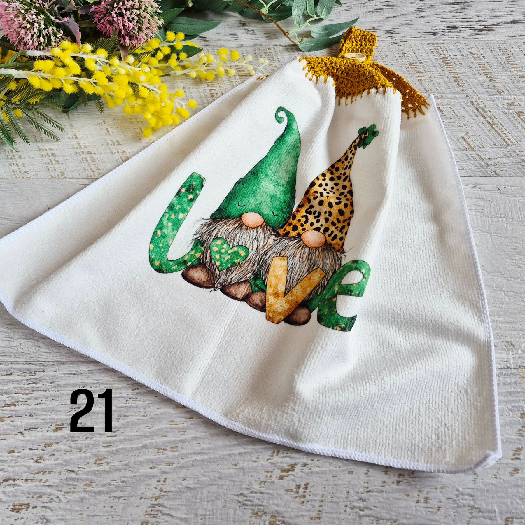 Kitchen Hand Towel | Hanging | Polyester Microfibre | SINGLE LAYER | 9 Styles - 19 - 27