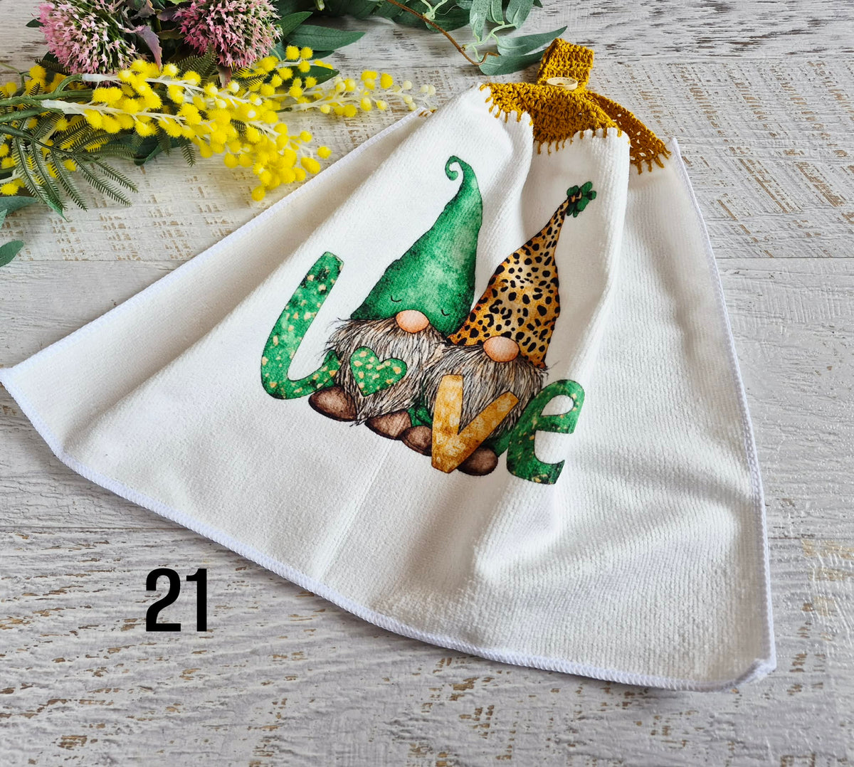 Kitchen Hand Towel | Hanging | Polyester Microfibre | SINGLE LAYER | 9 Styles - 19 - 27