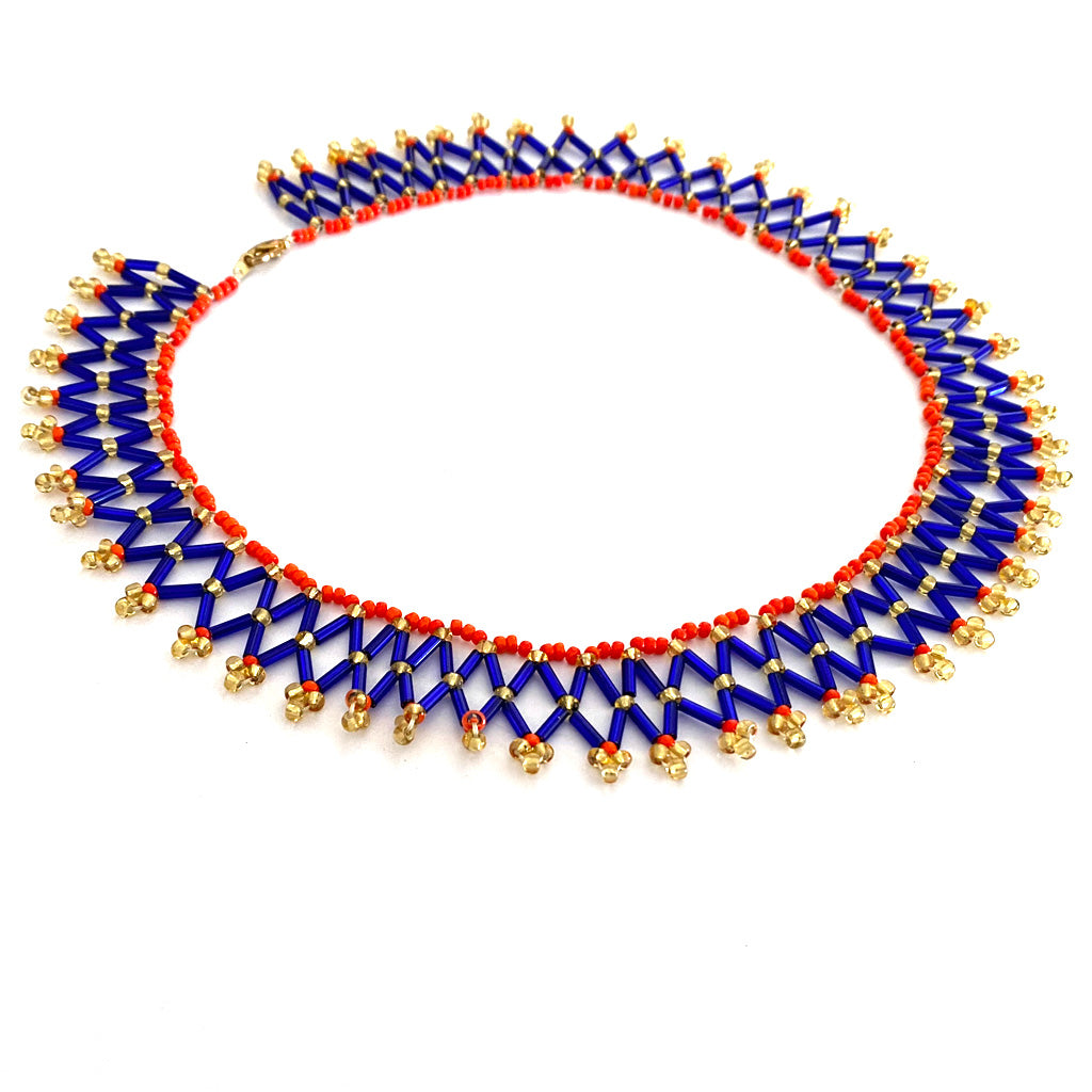 Necklace Egyptian Beaded