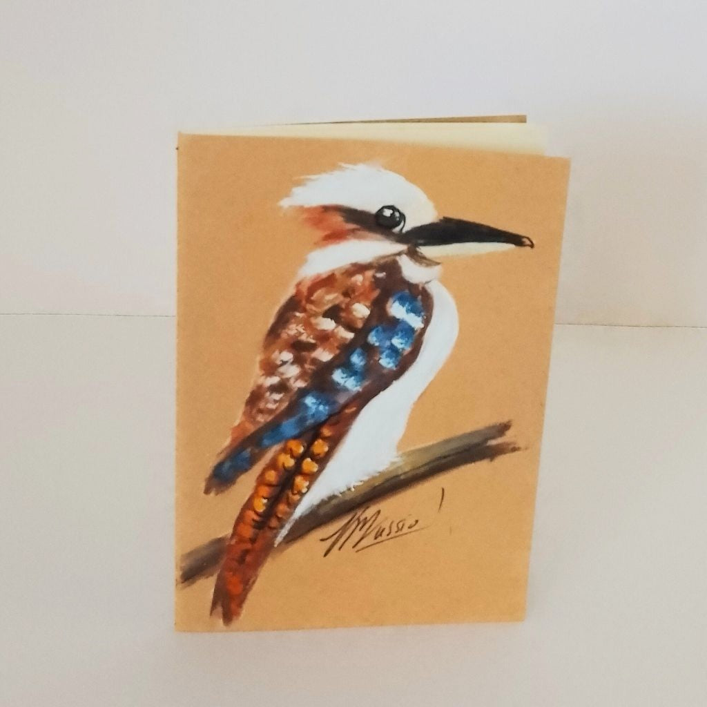 Handpainted Pocket Notebooks. Single or Set of 3. 5 Bird Designs