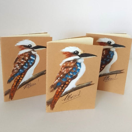 Handpainted Pocket Notebooks - Kookaburra