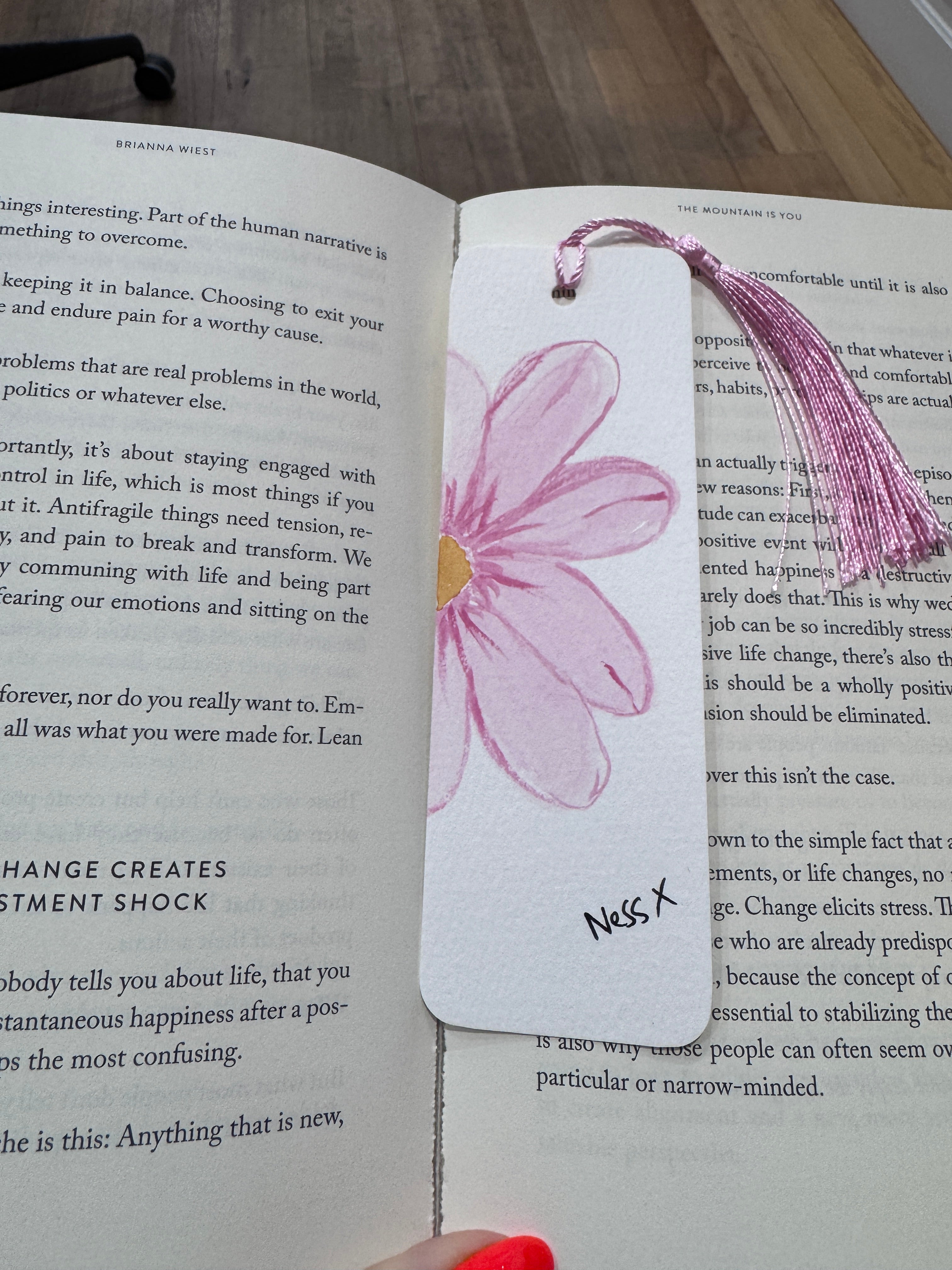 First Bloom Bookmark - Floral Editions Collection