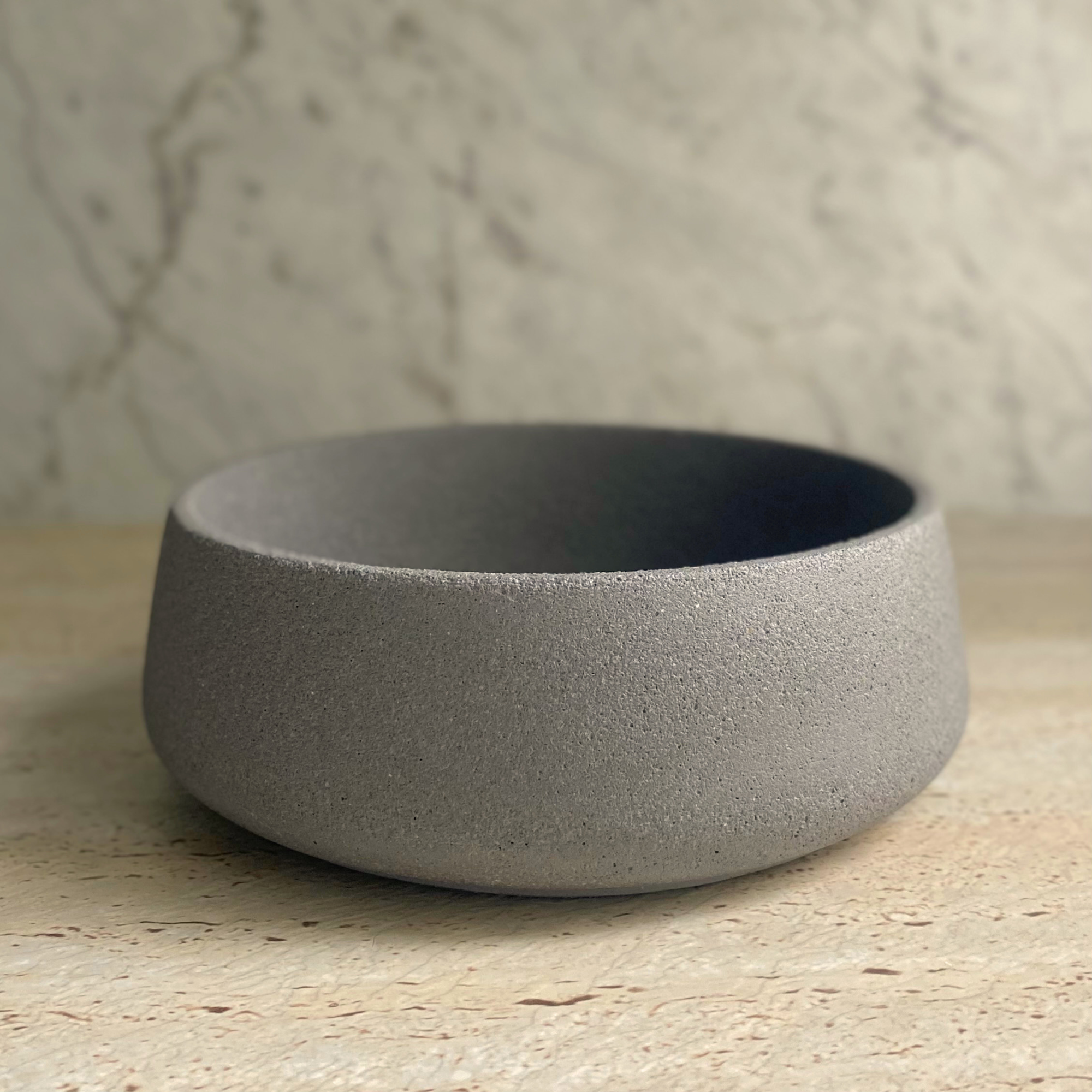 Mini and Large Round Bowl | Textured decor collection