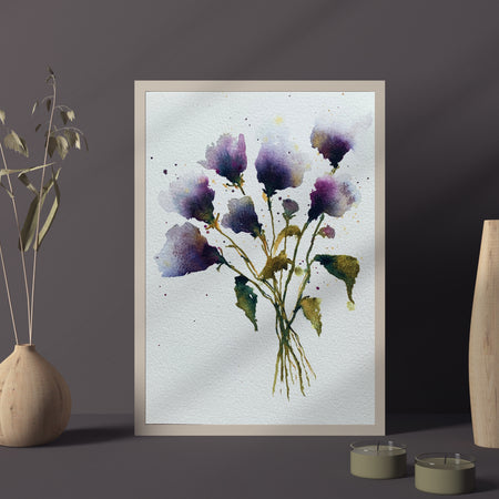 Original Hand-painted Watercolour Artwork - 