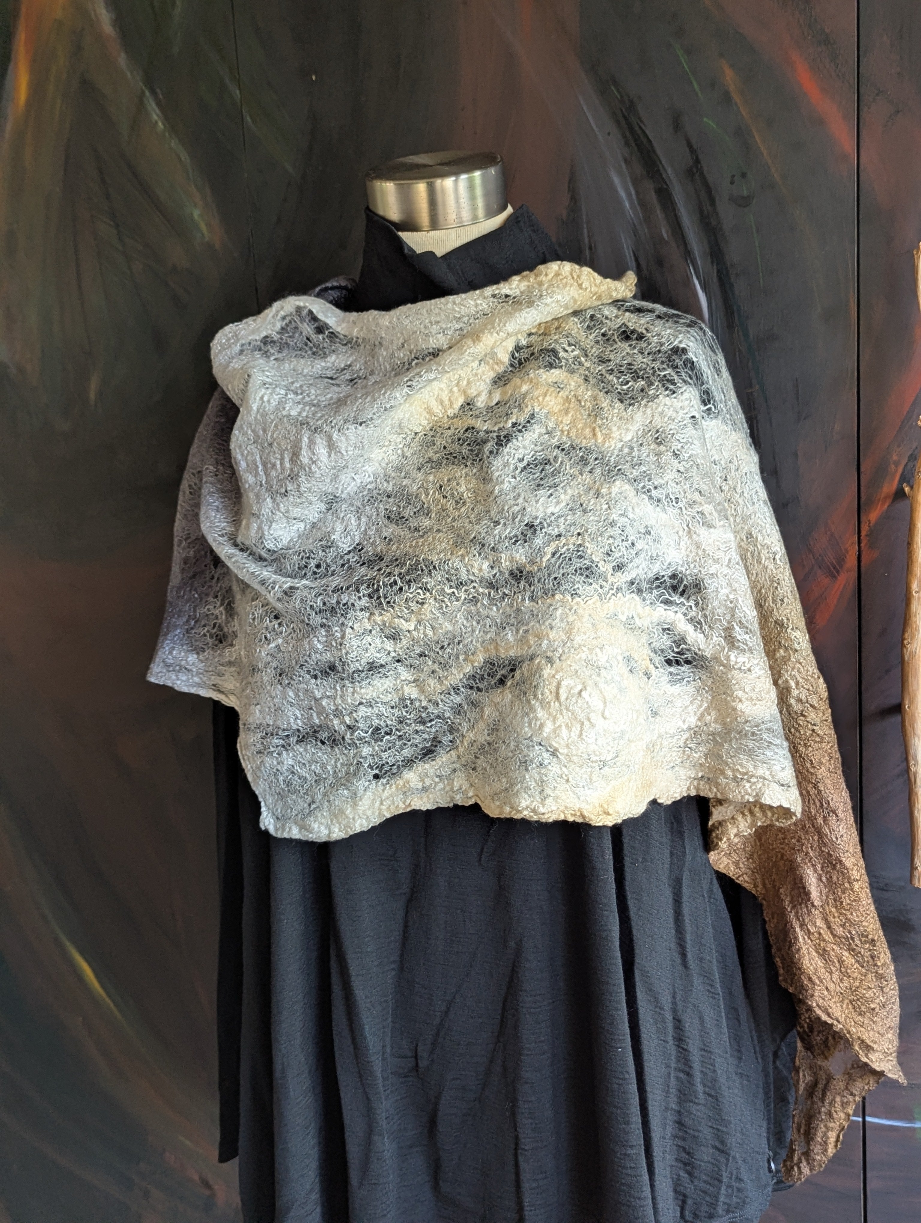 Cobweb Shawl-Stone Haven