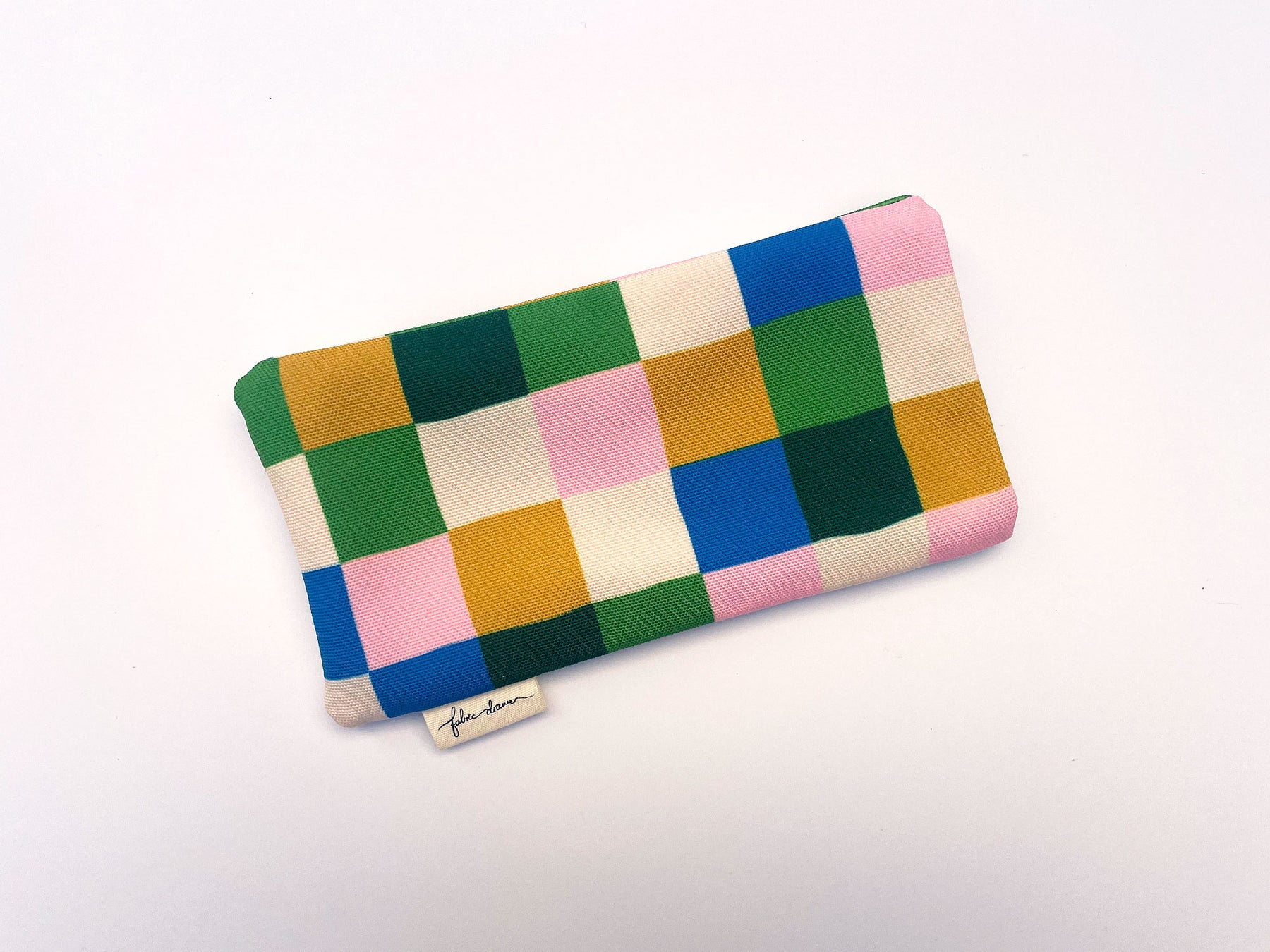 Fabric Glasses, Sunglasses Case, Handmade - Picnic (Dark)