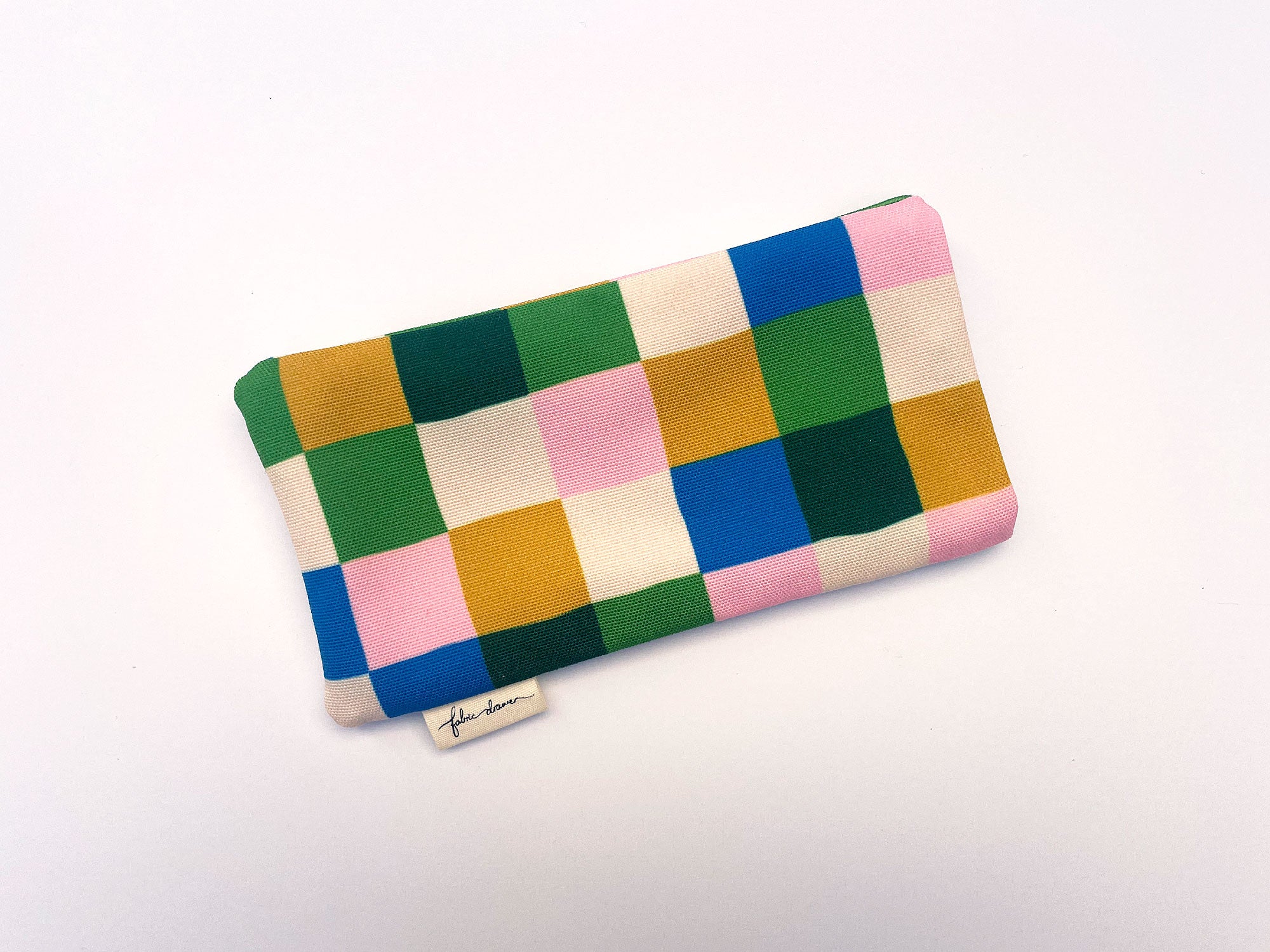 Fabric Glasses, Sunglasses Case, Handmade - Picnic (Dark)