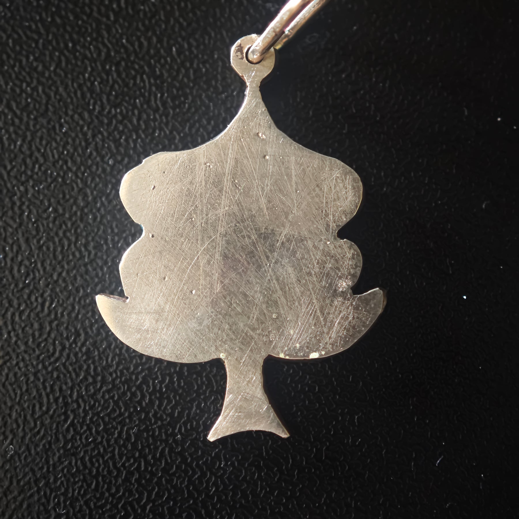 Enameled Christmas Tree Pendant