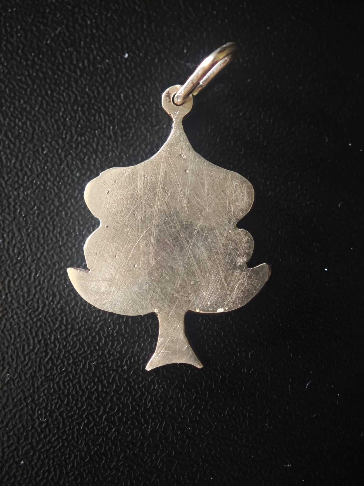 Enameled Christmas Tree Pendant