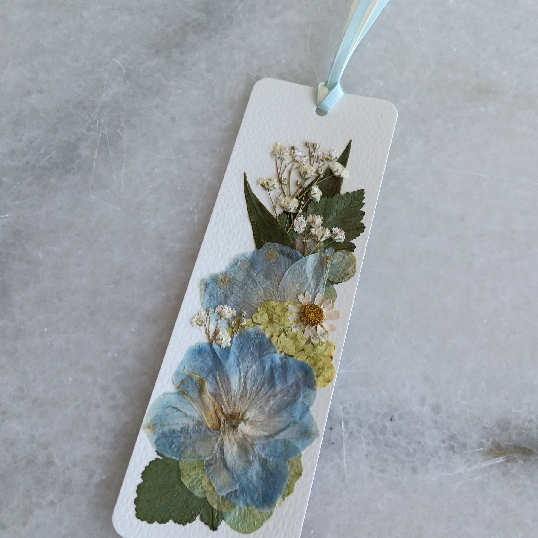 Pressed Flower Bookmark
