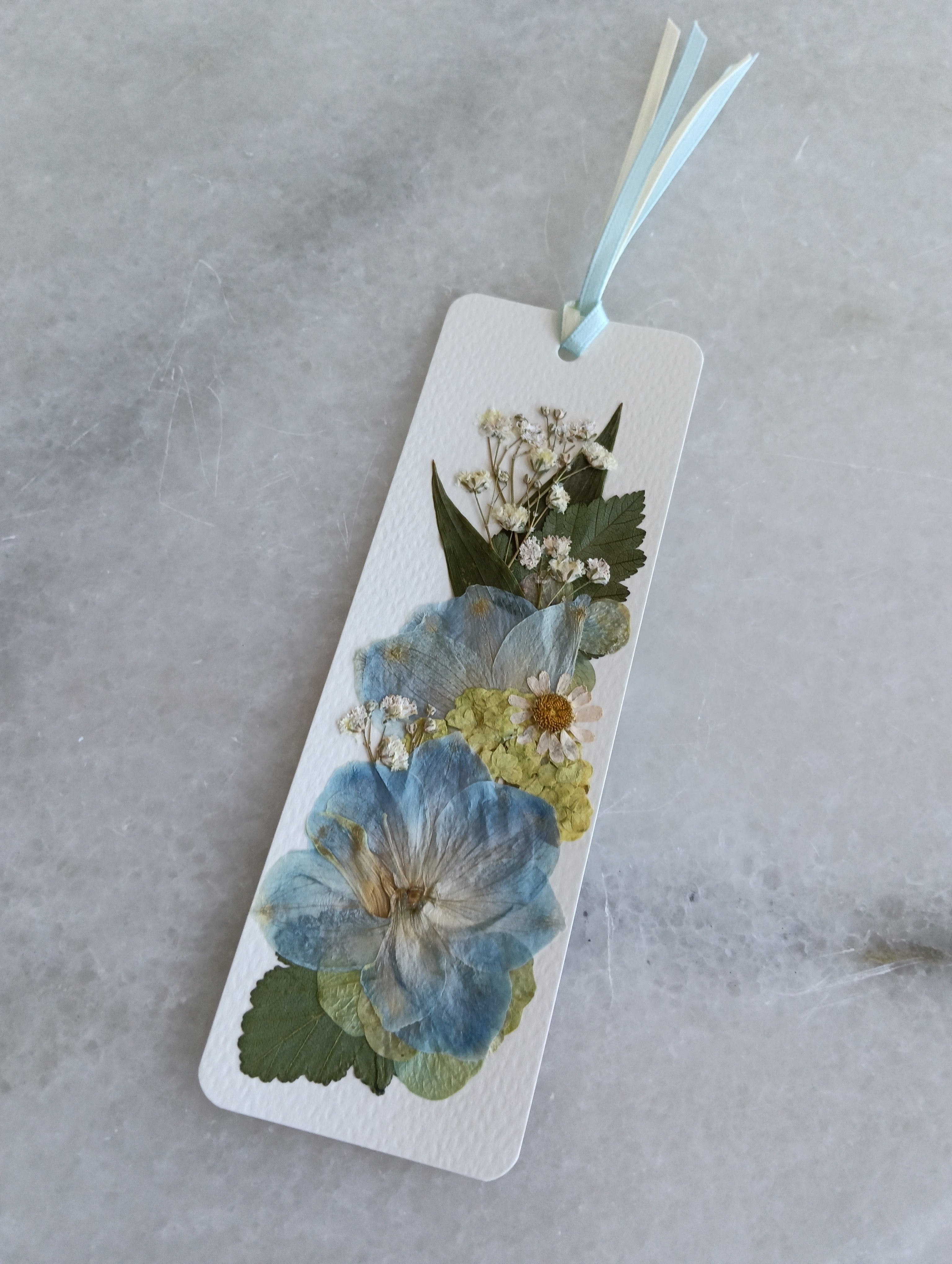 Pressed Flower Bookmark