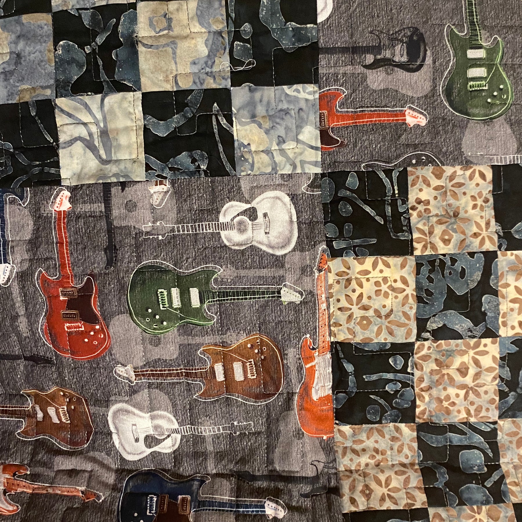 Man Cave - Masculine Double Bed or King Single Quilt