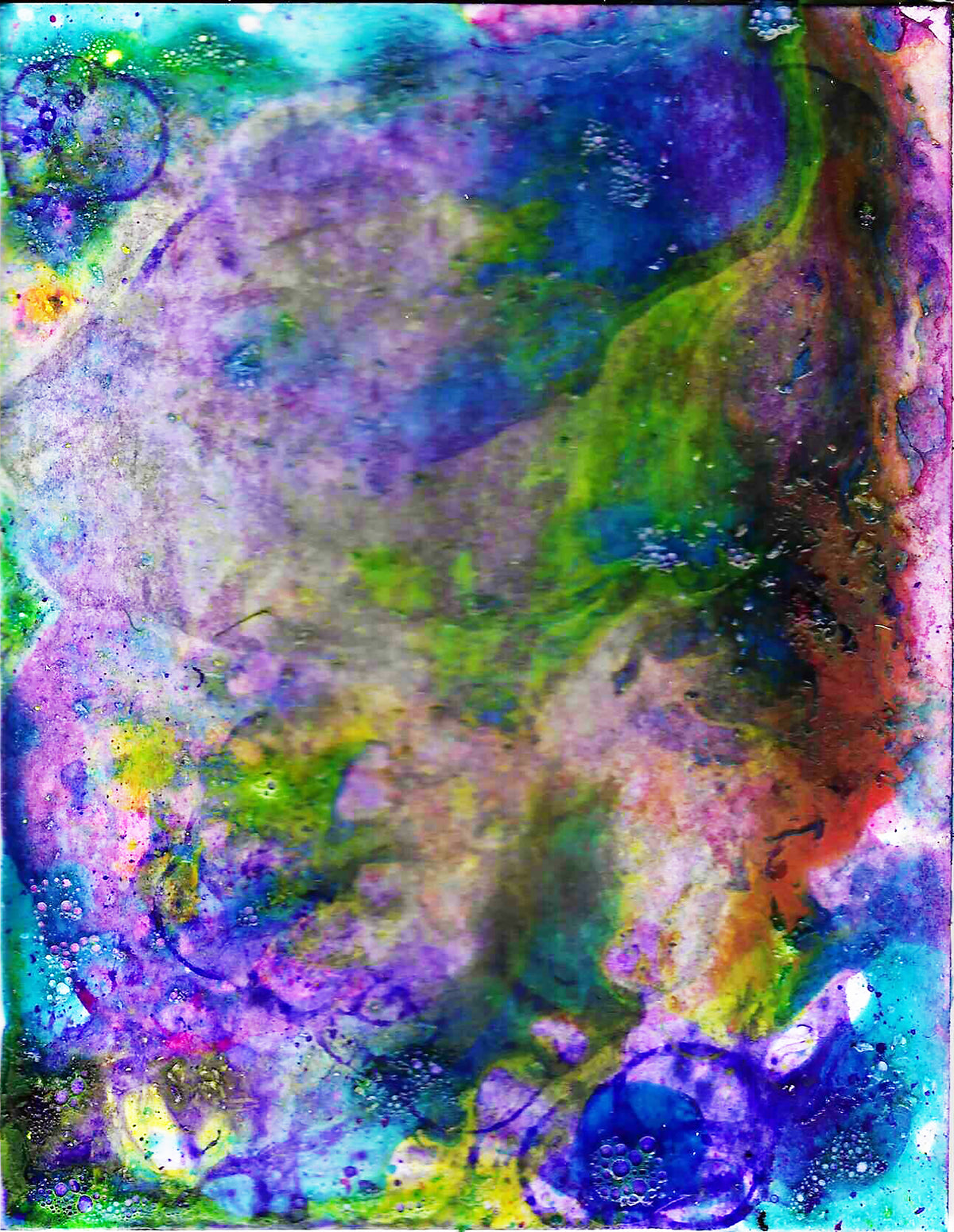 Hand Painted Greeting Cards: 5-pack