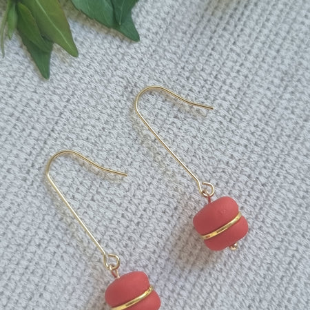 Chrimson Gold Dangles
