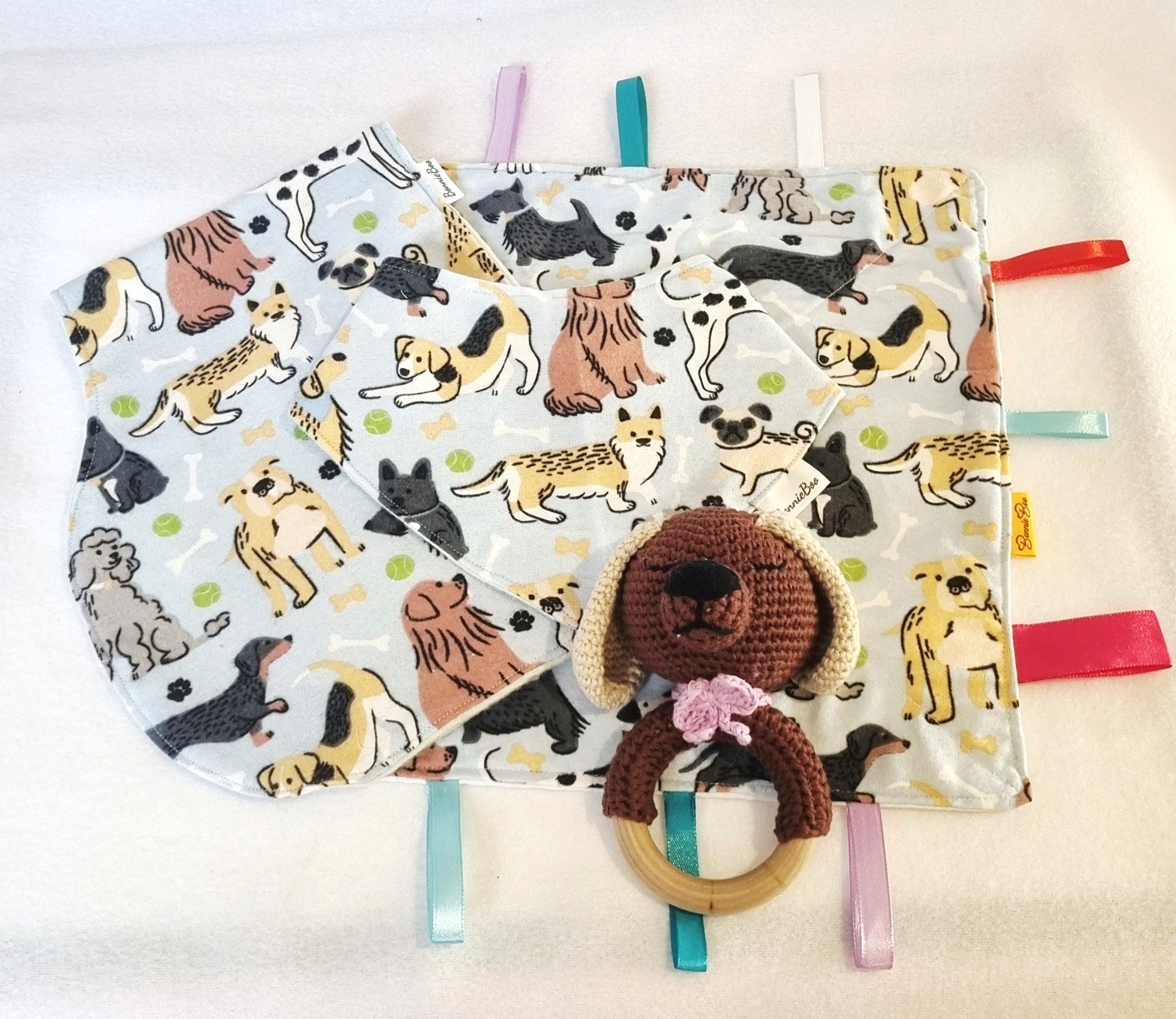 Baby Shower Gift Set | Puppy Themed | various styles| Handcrafted - BB02