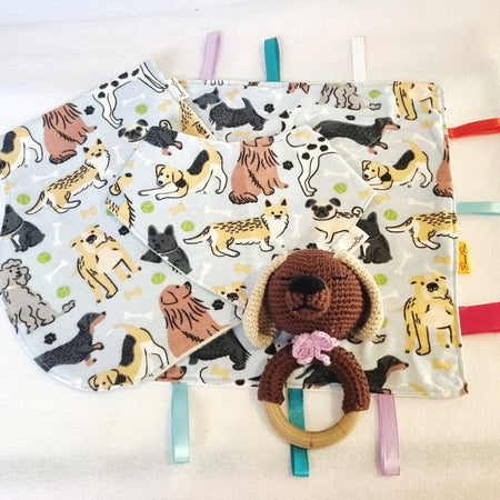 Baby Shower Gift Set | Puppy Themed | various styles| Handcrafted - BB02