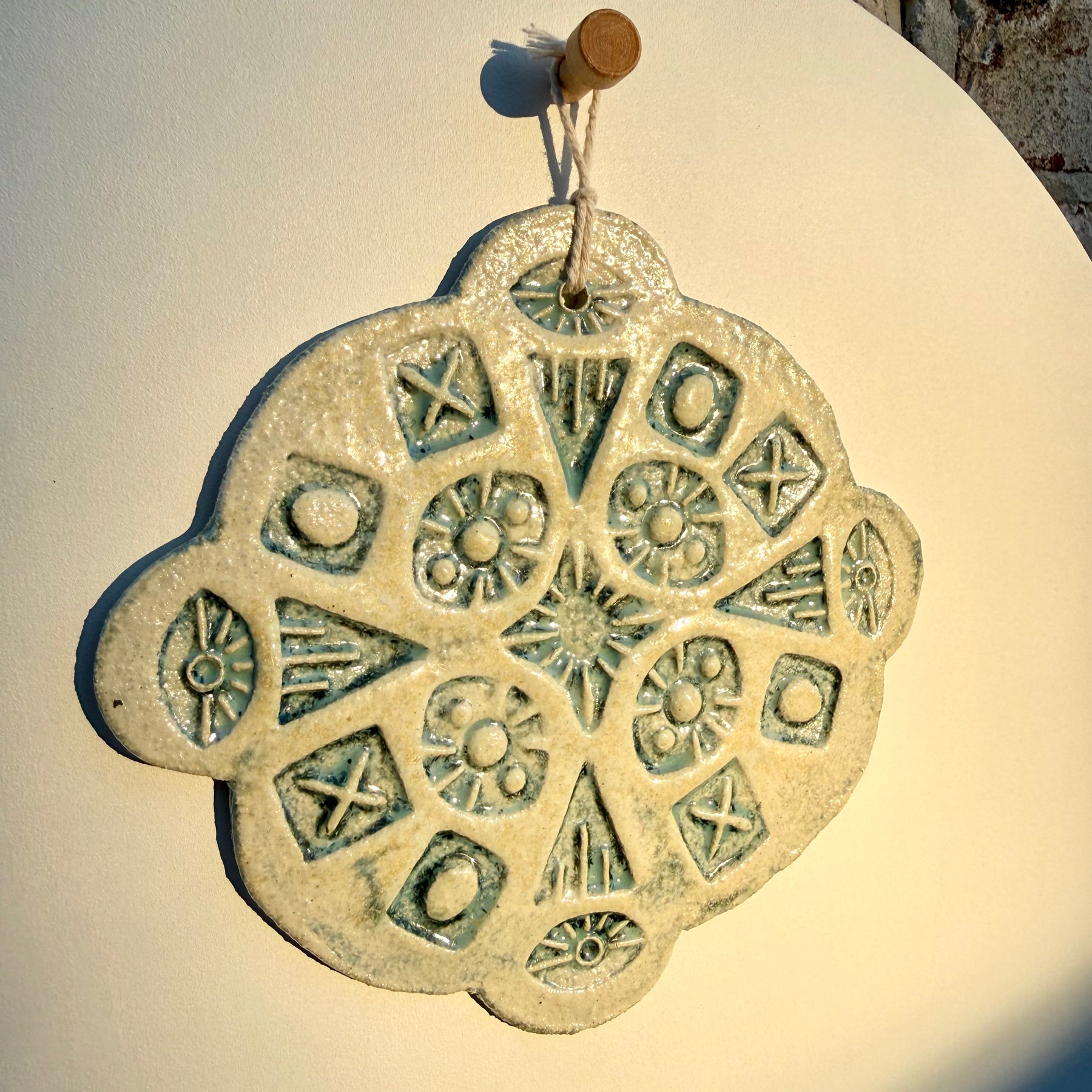 Stamped Wall Art Piece