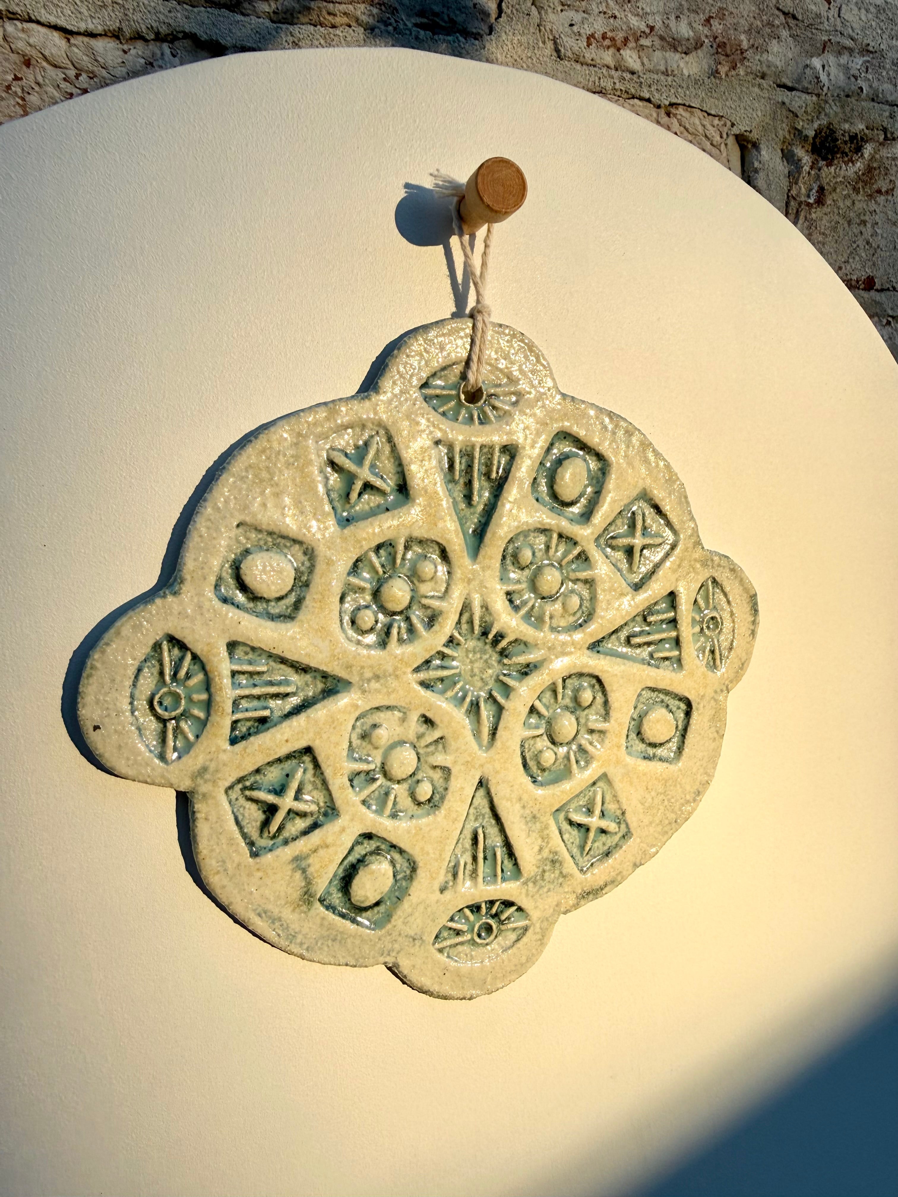 Stamped Wall Art Piece