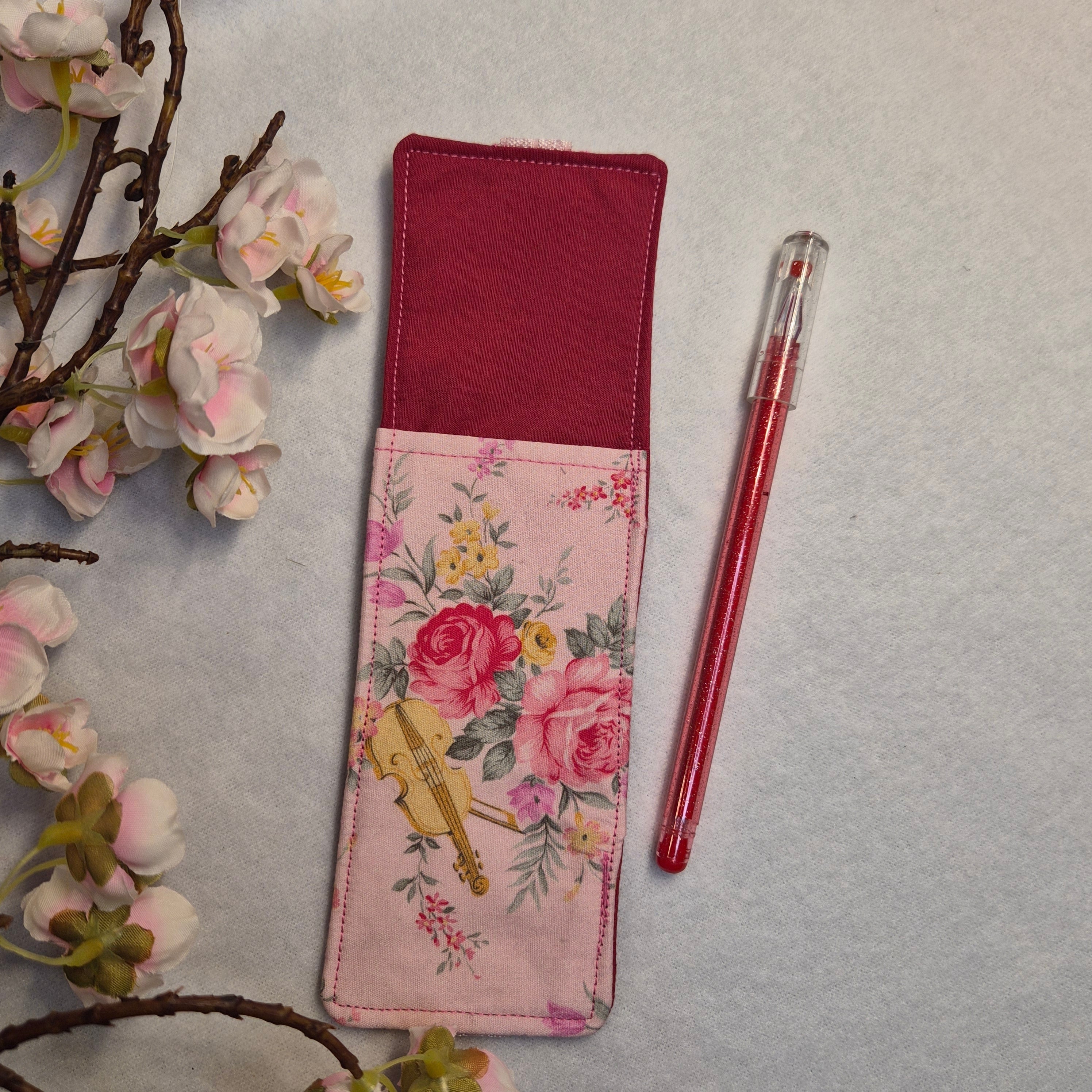 Pen/Bookmark Fabric Holders