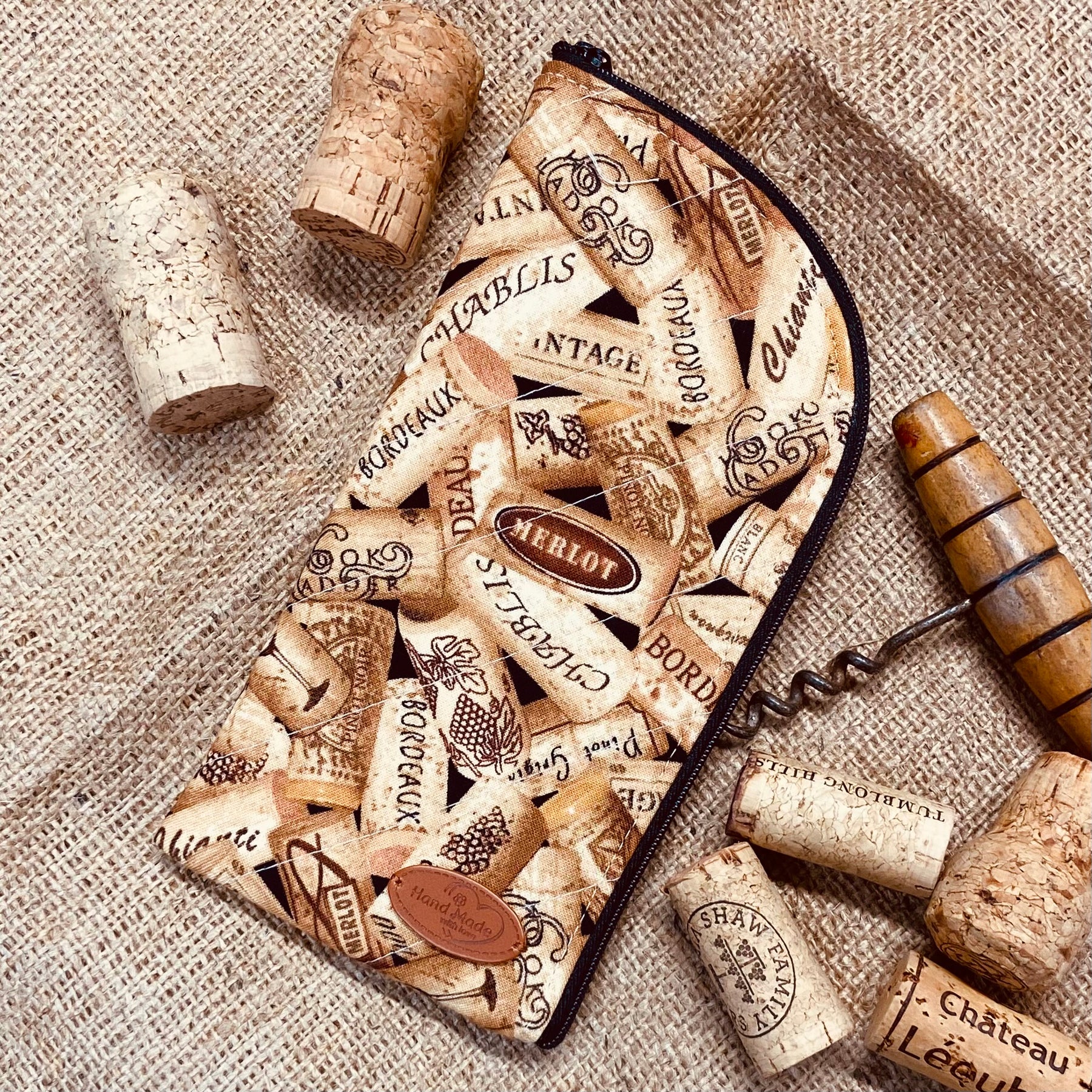 Glasses Case - Wine & Fishing Themed