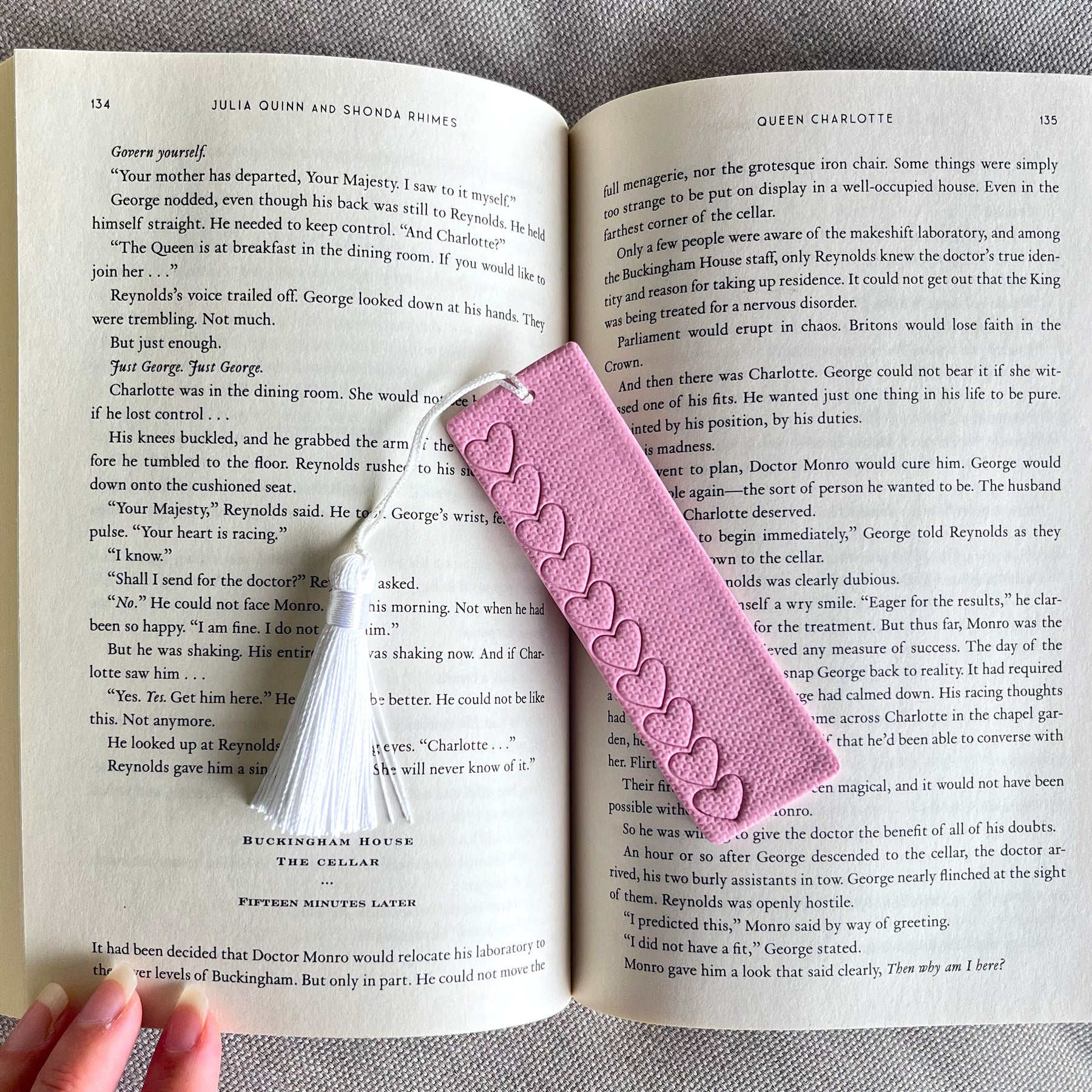 Handmade Bookmarks with Tassel - Polymer Clay - Various Designs