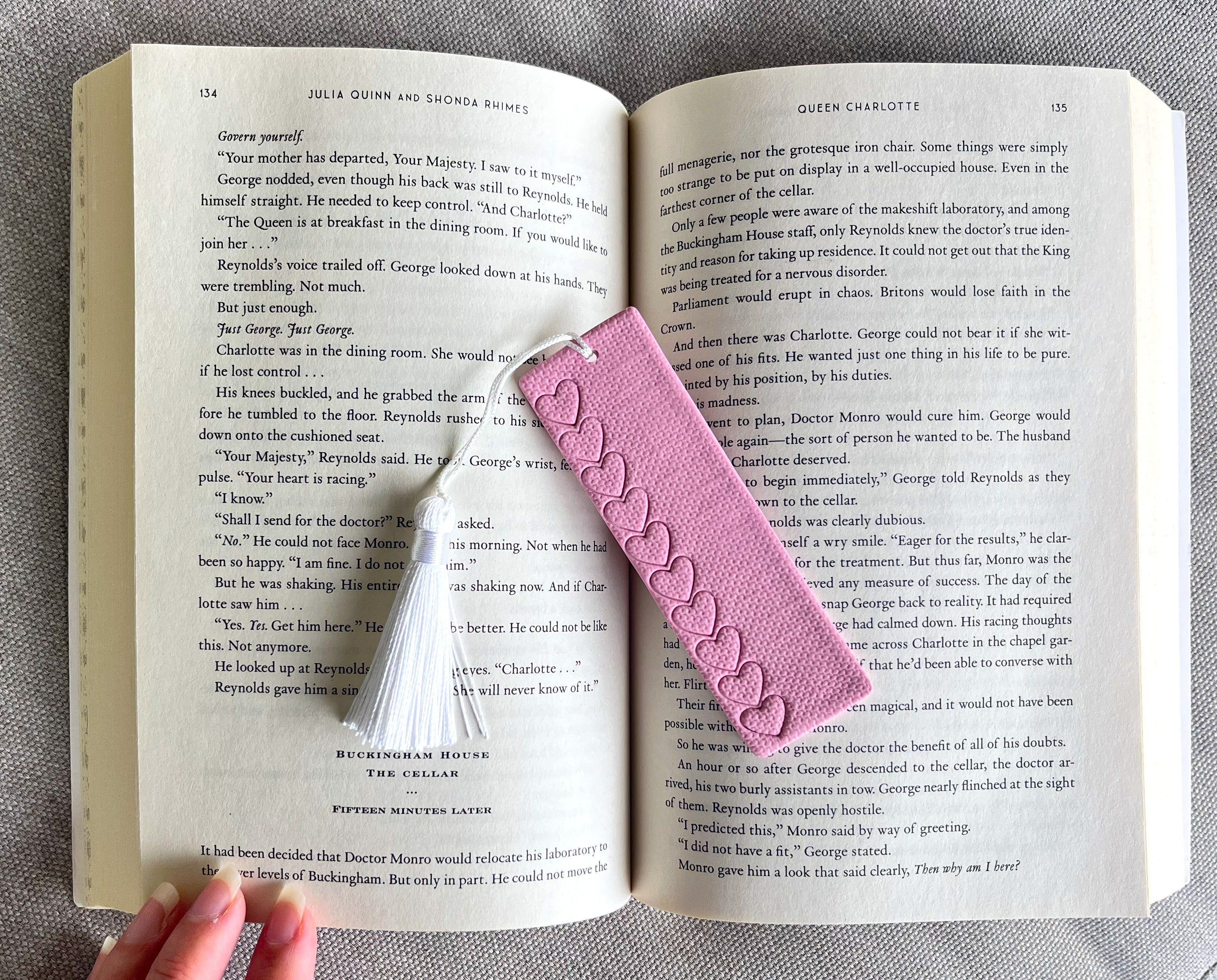 Handmade Bookmarks with Tassel - Polymer Clay - Various Designs