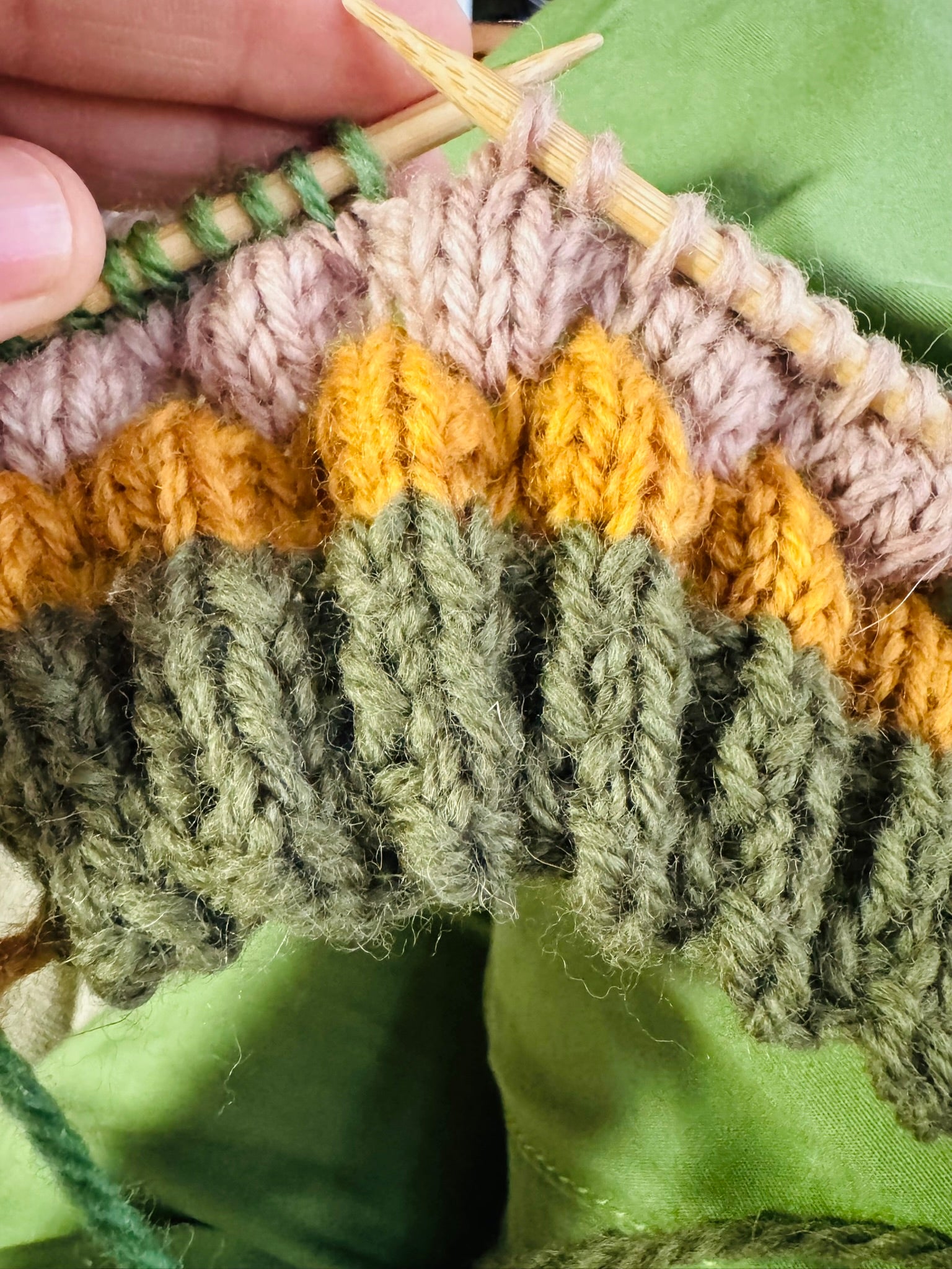 Teapot Cosy - Earthy tones - 100% wool