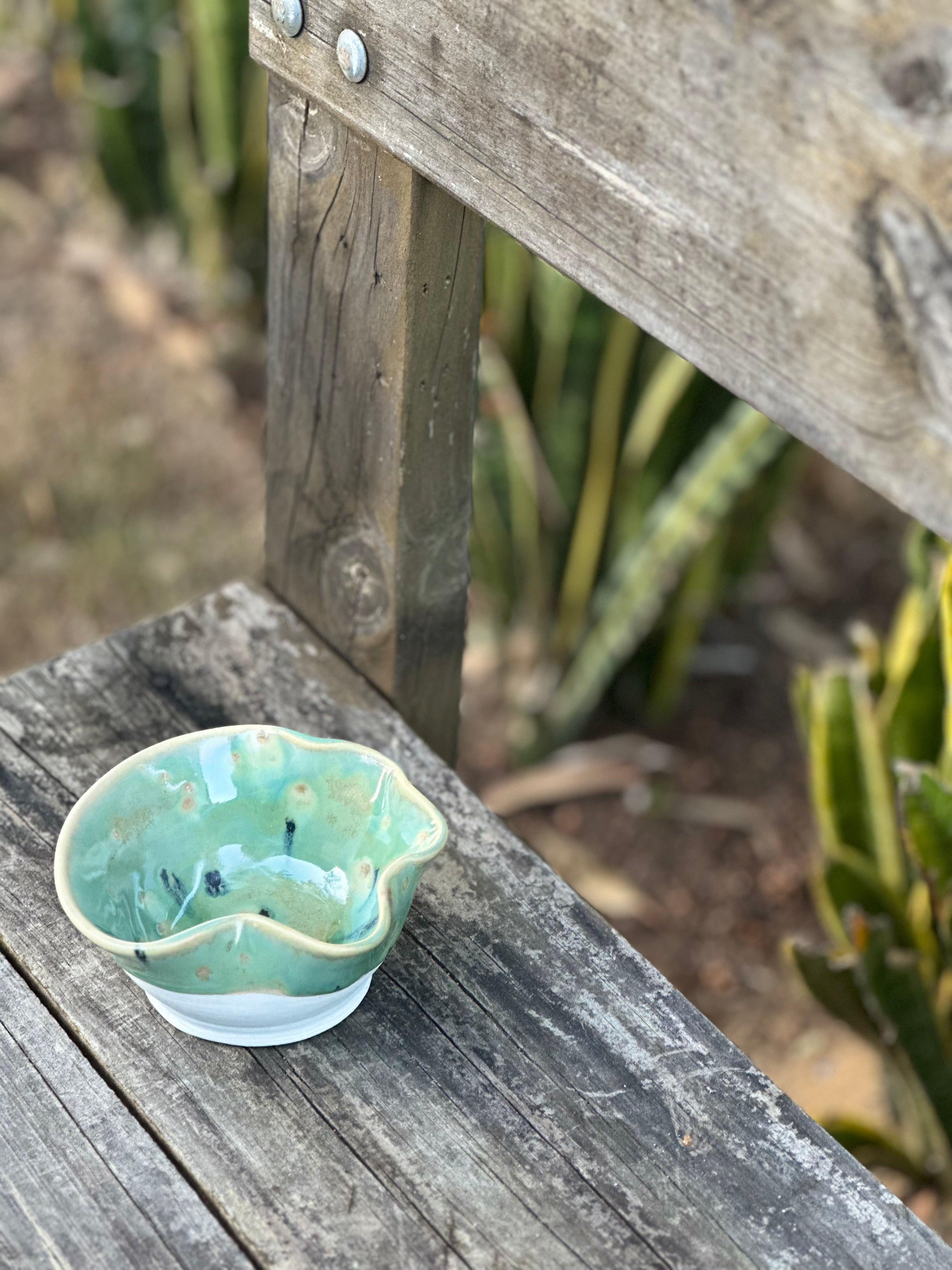 Wildflowers Aurora Porcelain Bowl | Handmade Ceramic Rice Bowl | Organic Bowl