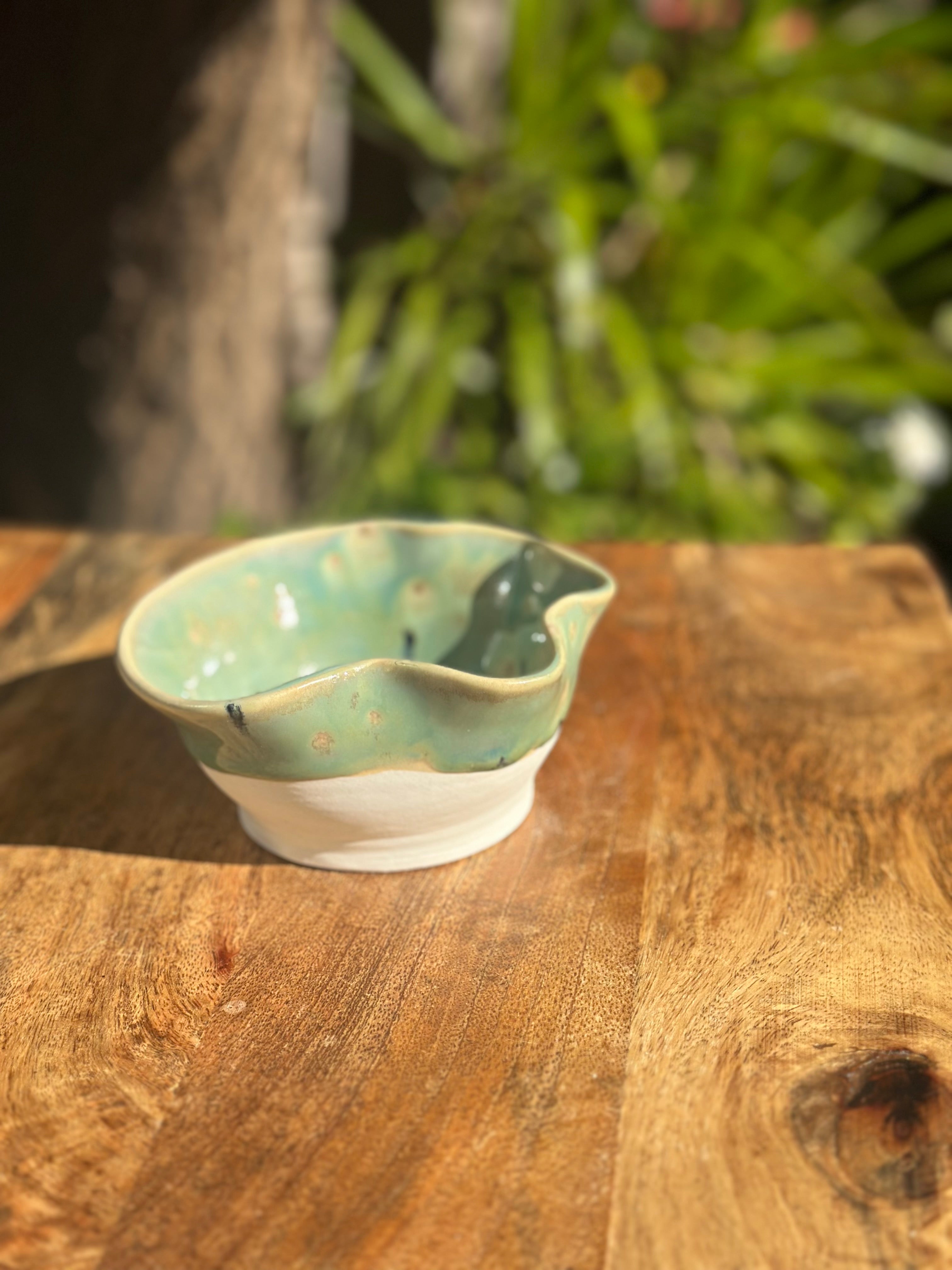 Wildflowers Aurora Porcelain Bowl | Handmade Ceramic Rice Bowl | Organic Bowl