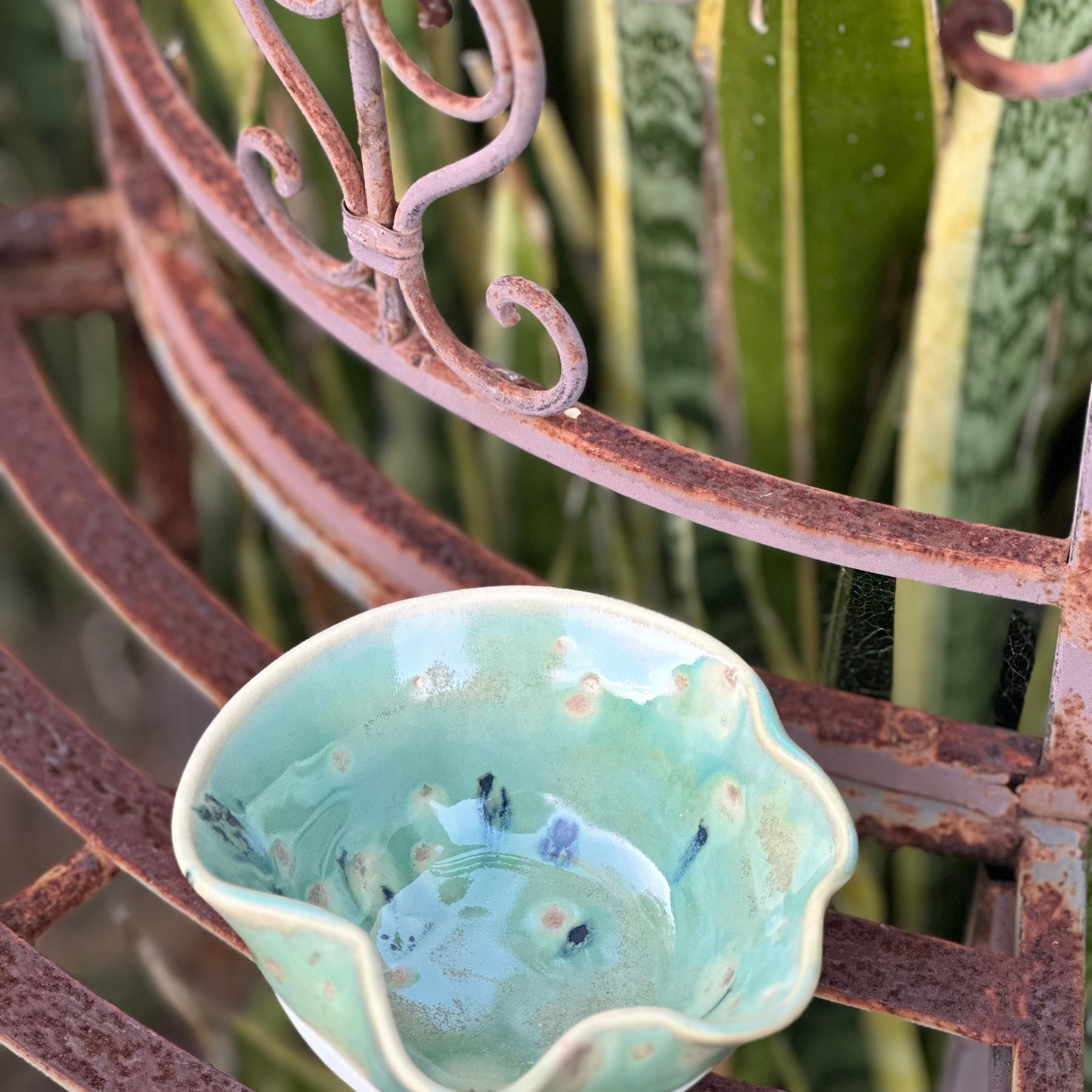 Wildflowers Aurora Porcelain Bowl | Handmade Ceramic Rice Bowl | Organic Bowl