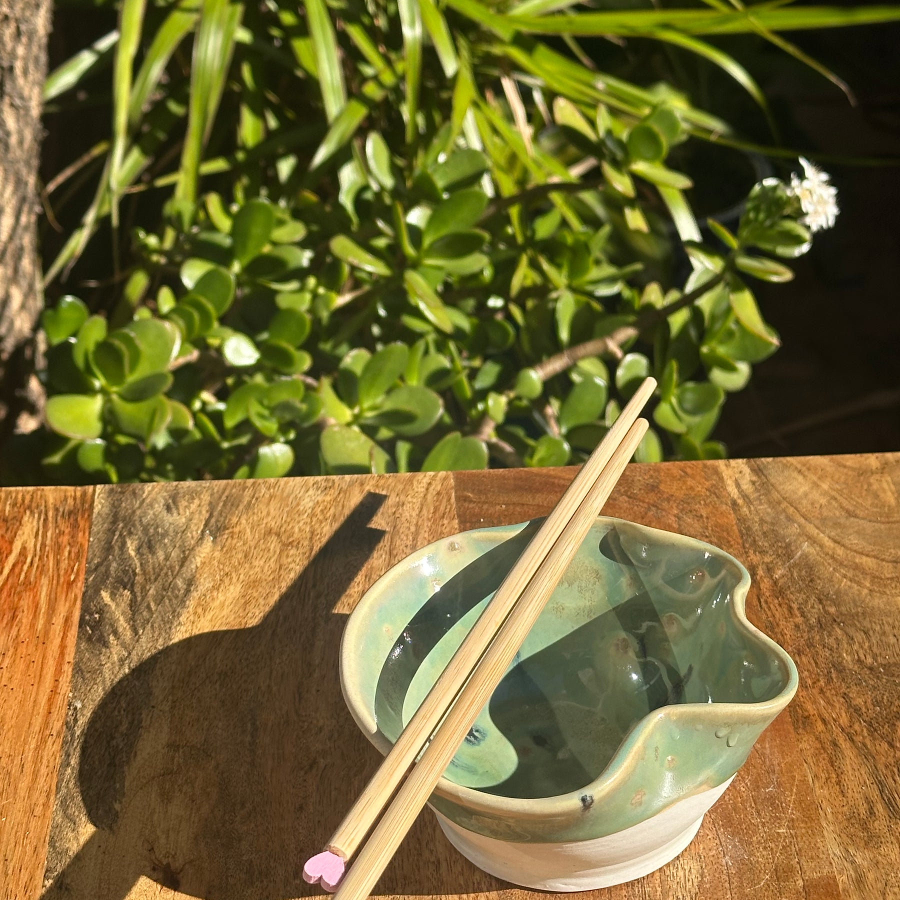 Wildflowers Aurora Porcelain Bowl | Handmade Ceramic Rice Bowl | Organic Bowl