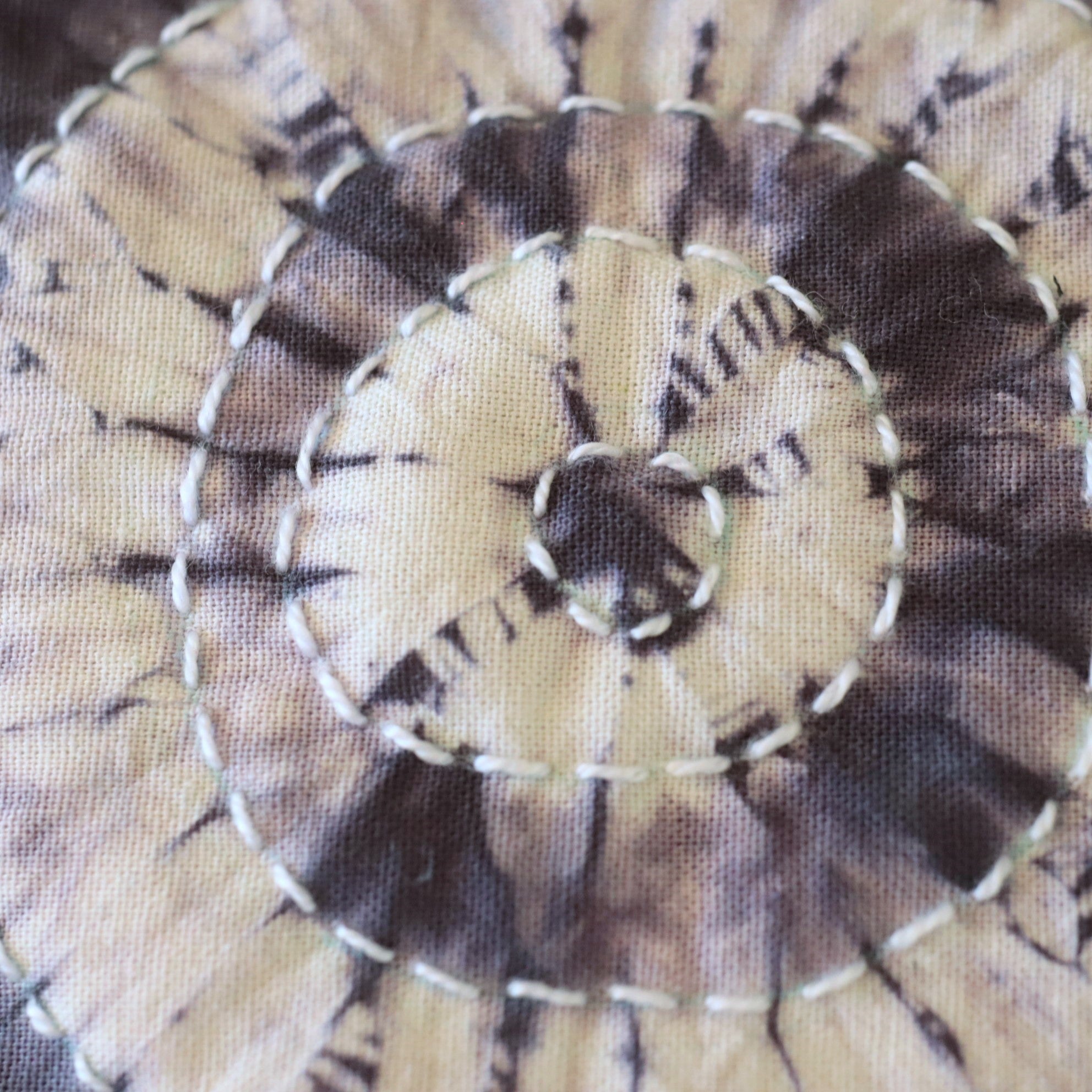 Shibori Tie dyed phone carrier, glasses carrier