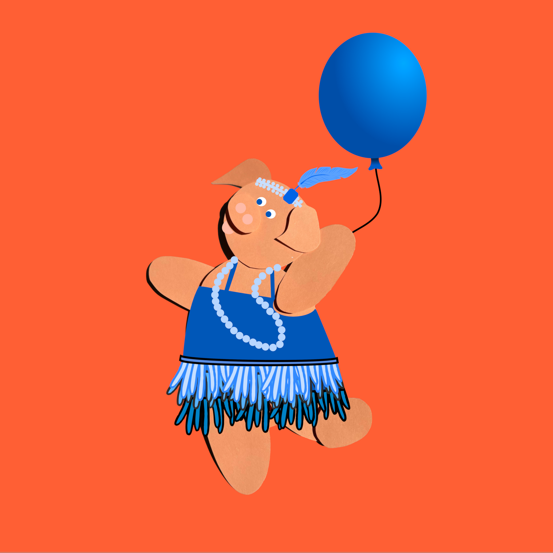 dancing pig